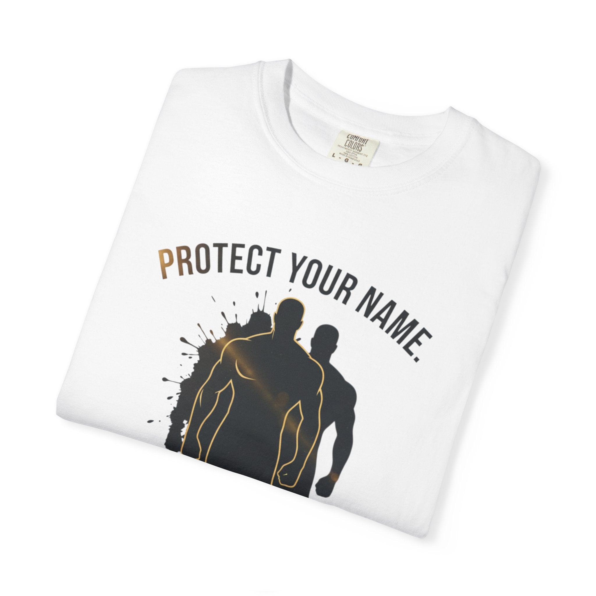 PRB Protect Your Name silhouette trio design T-Shirt | Loyalty is a Weapon graphic tee by Printify