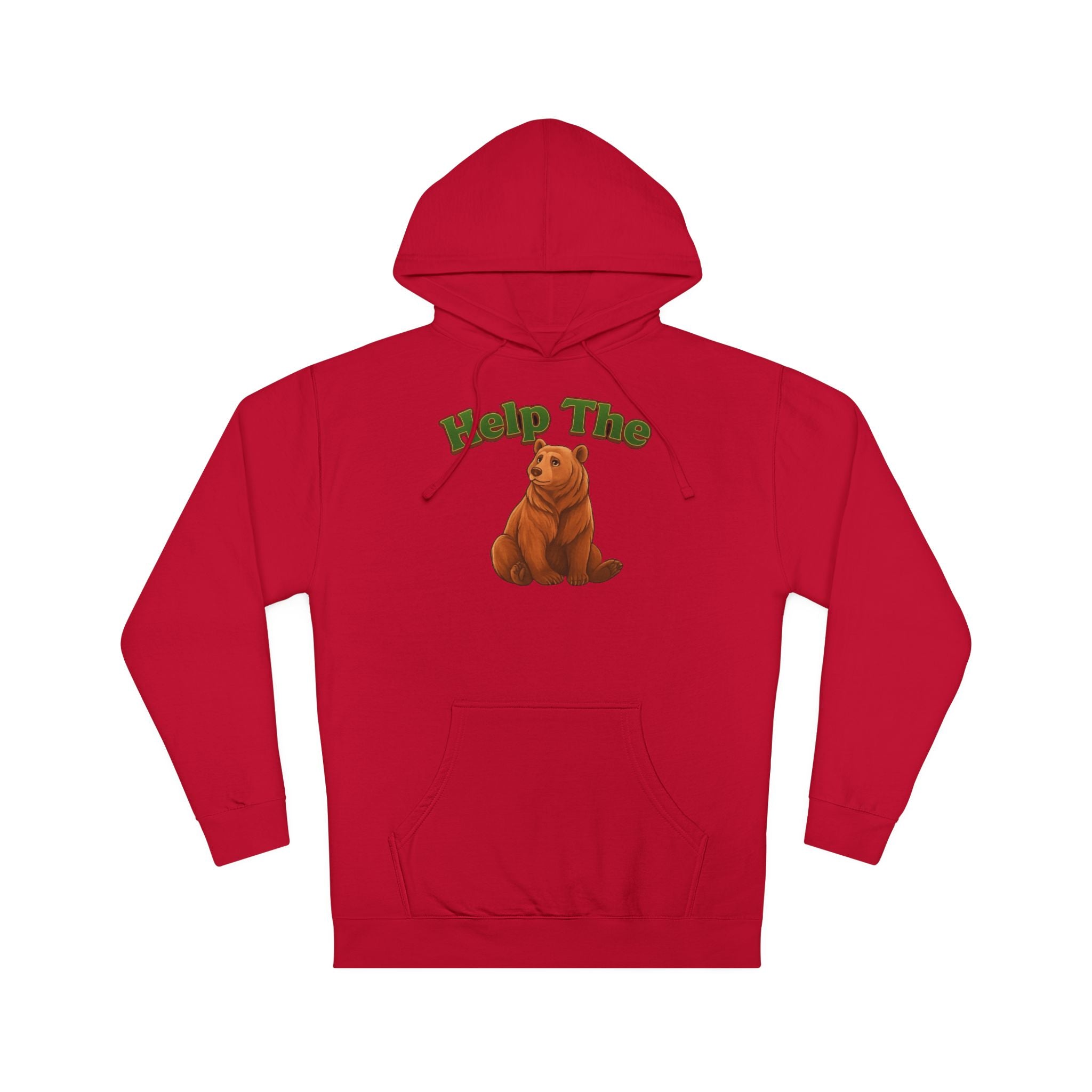 PRB "Don't Help Me Help The Bear" Graphic Hoodie by Power Runs Black