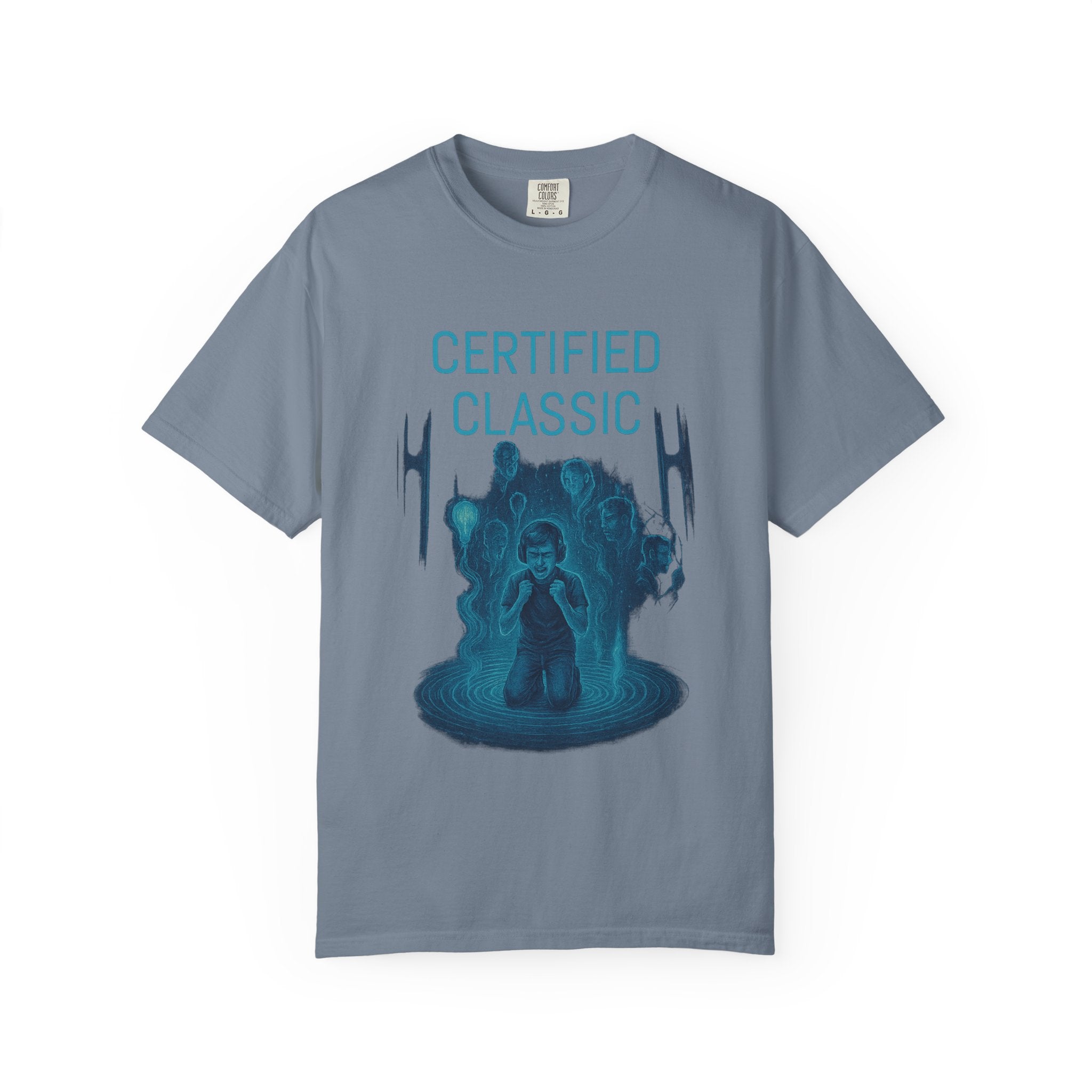 PRB Certified Classic T-Shirt – Retro Sci‑Fi Graphic Tee by Power Runs Black