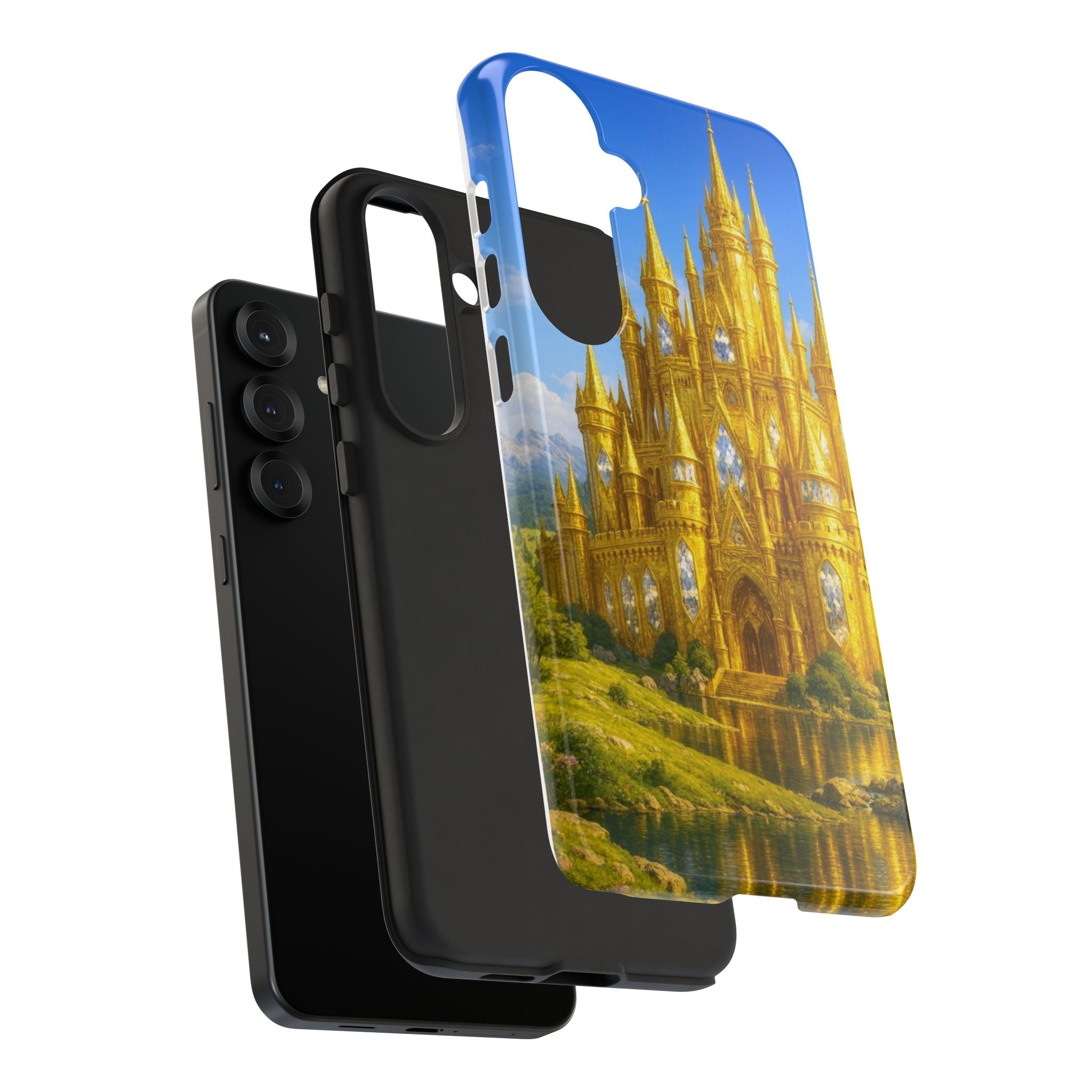 PRB Golden Castle iPhone Case | Fantasy Palace Phone Case by Printify