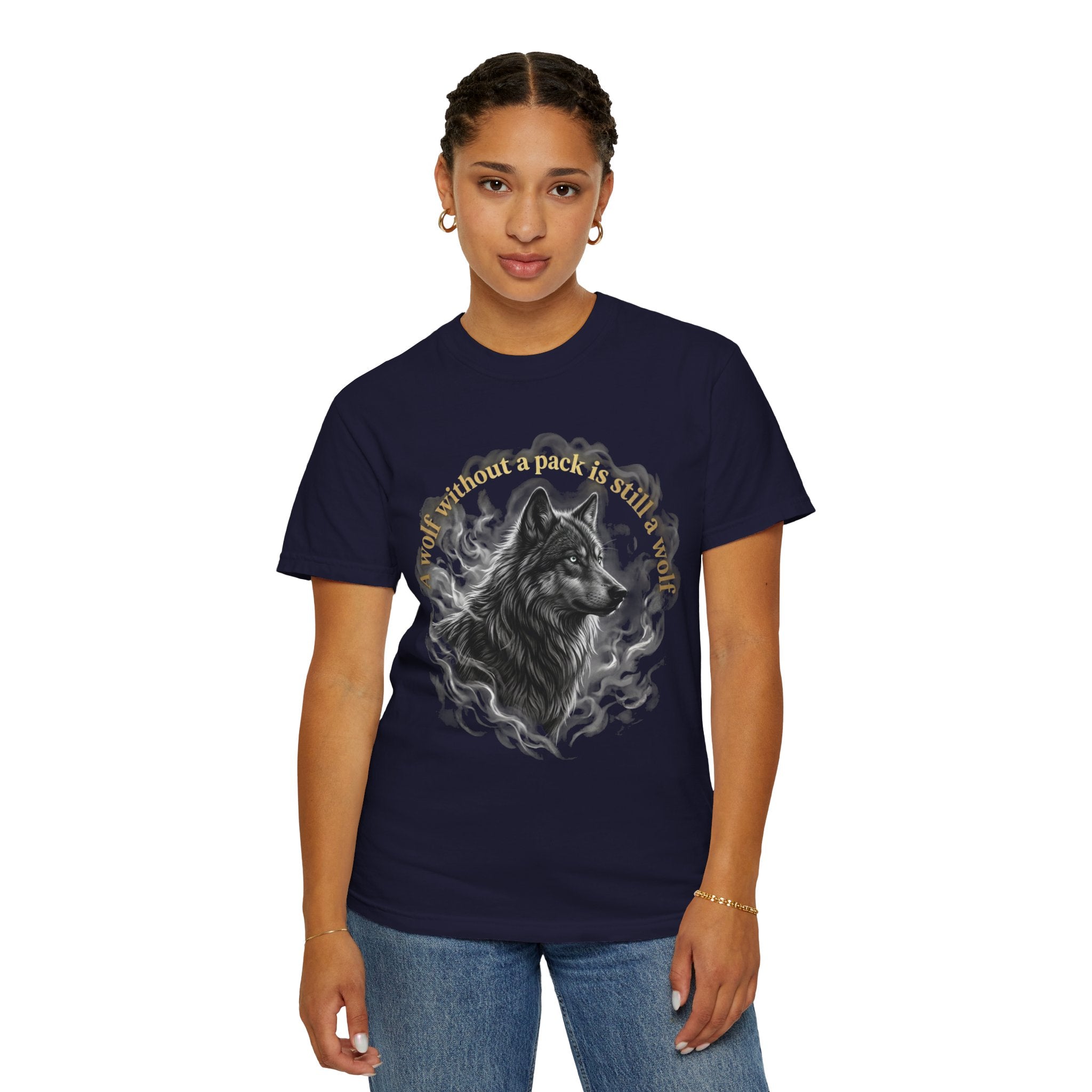 PRB Wolf Portrait T-Shirt — "You’ll Shoot Your Eye Out" Vintage Graphic Tee by Printify