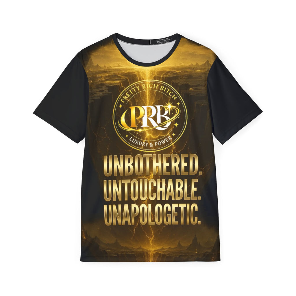 Pretty Rich Bitch The Collection by PRB Unbothered Untouchable Unapologetic Sports Jersey by Printify
