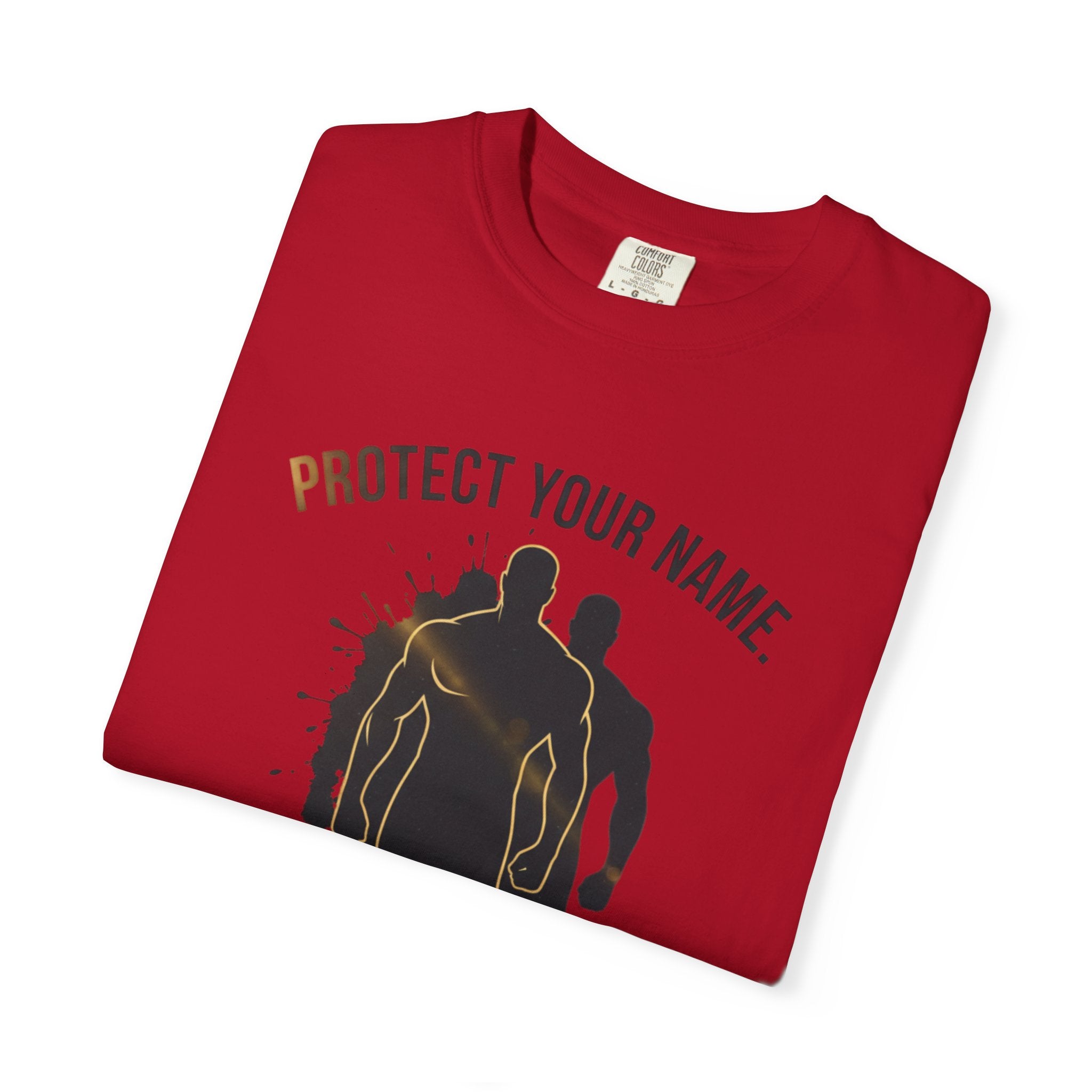 PRB Protect Your Name silhouette trio design T-Shirt | Loyalty is a Weapon graphic tee by Printify