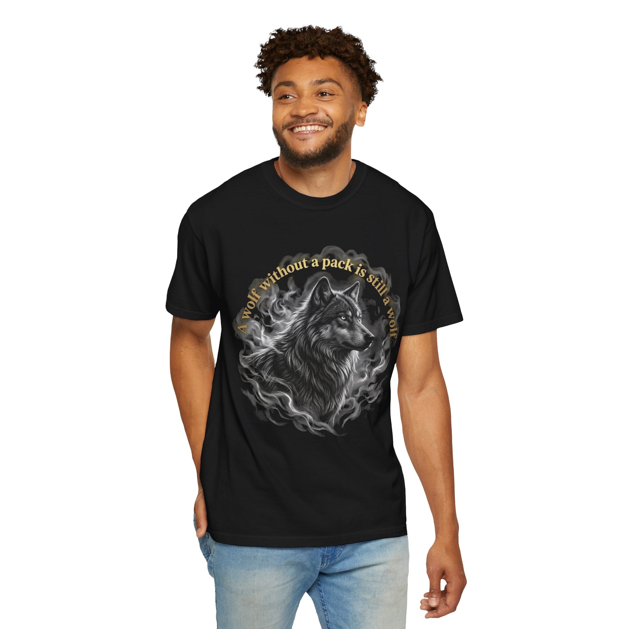 PRB Wolf Portrait T-Shirt — "You’ll Shoot Your Eye Out" Vintage Graphic Tee by Printify