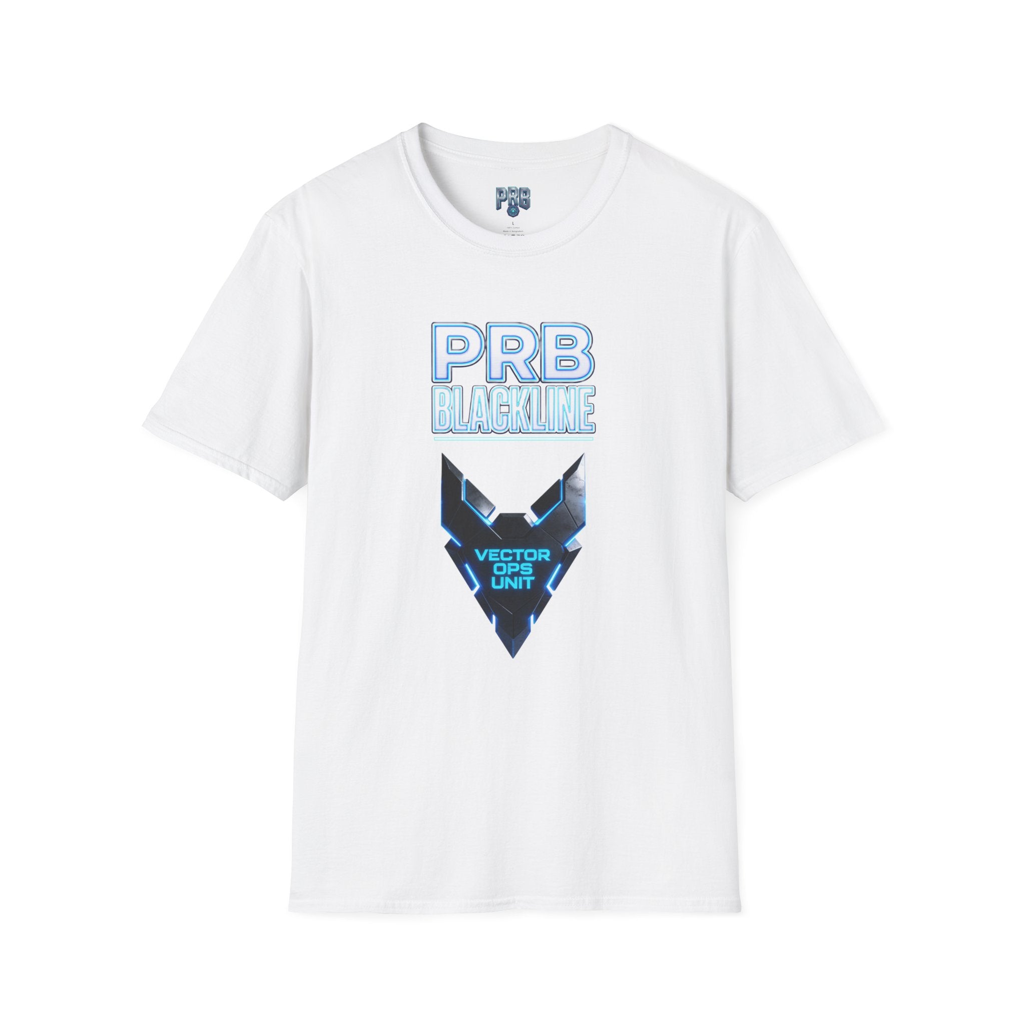 PRB Blackline Vector Ops T-Shirt by Power Runs Black