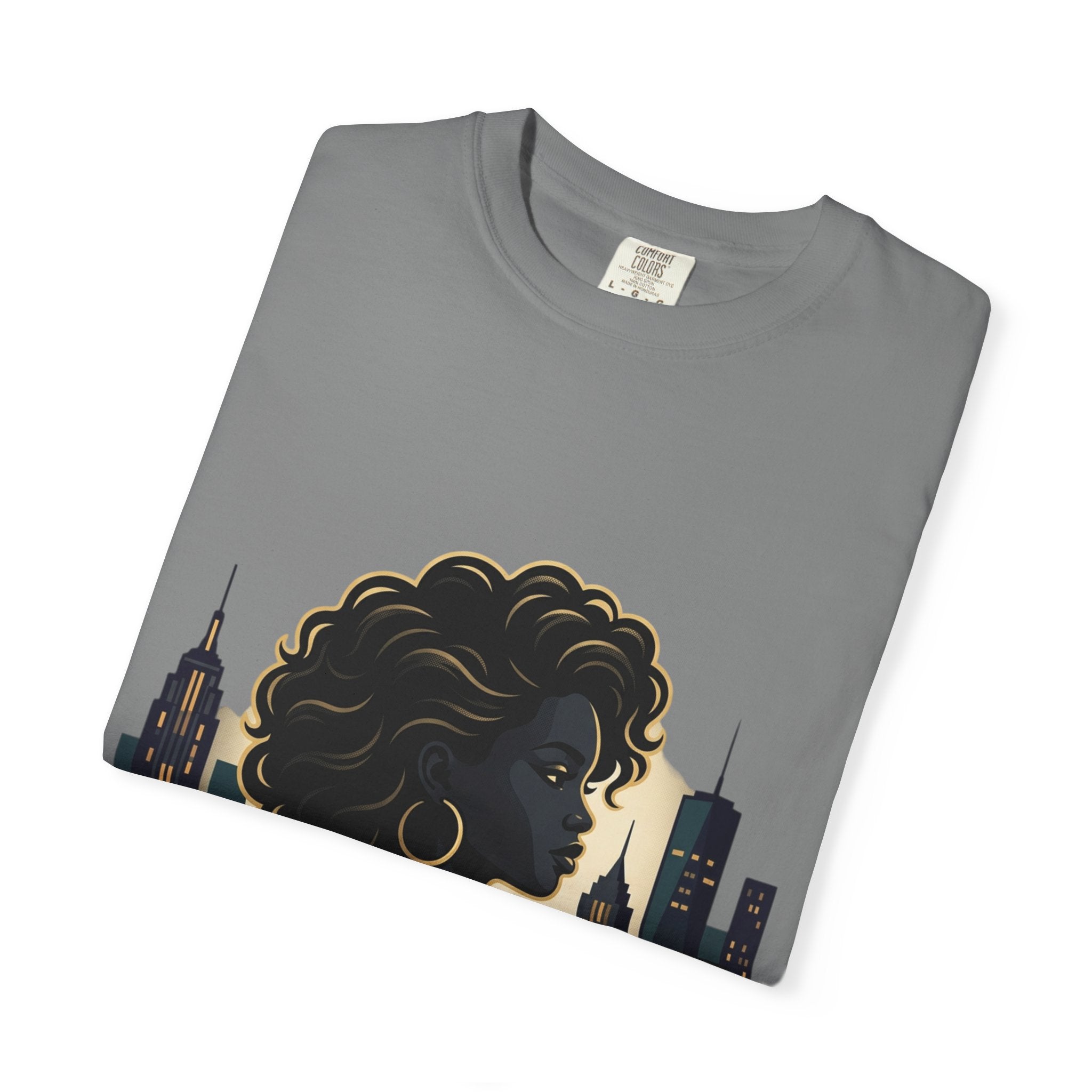 Pretty Rich Bitch The Collection by PRB Urban Goddess Noir T-Shirt — "Urban Goddess Noir" Graphic Tee by Power Runs Black