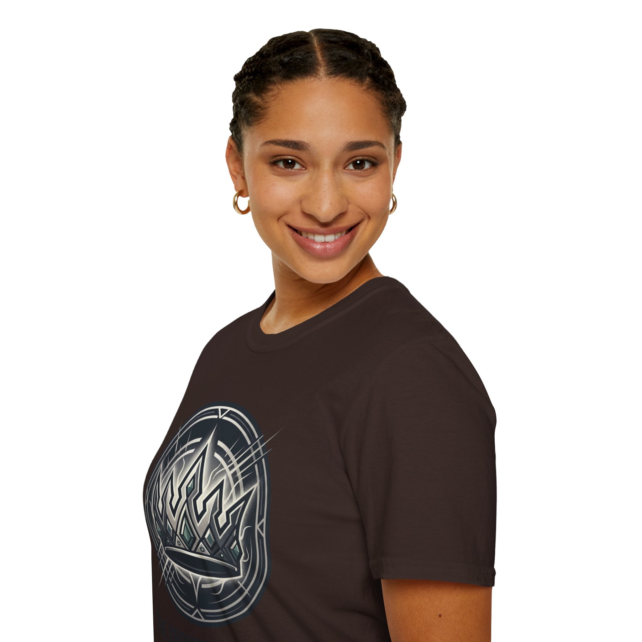 Power Runs Black PRB Crown Variant Graphic T-Shirt — The Crown Variant Emblem by Power Runs Black