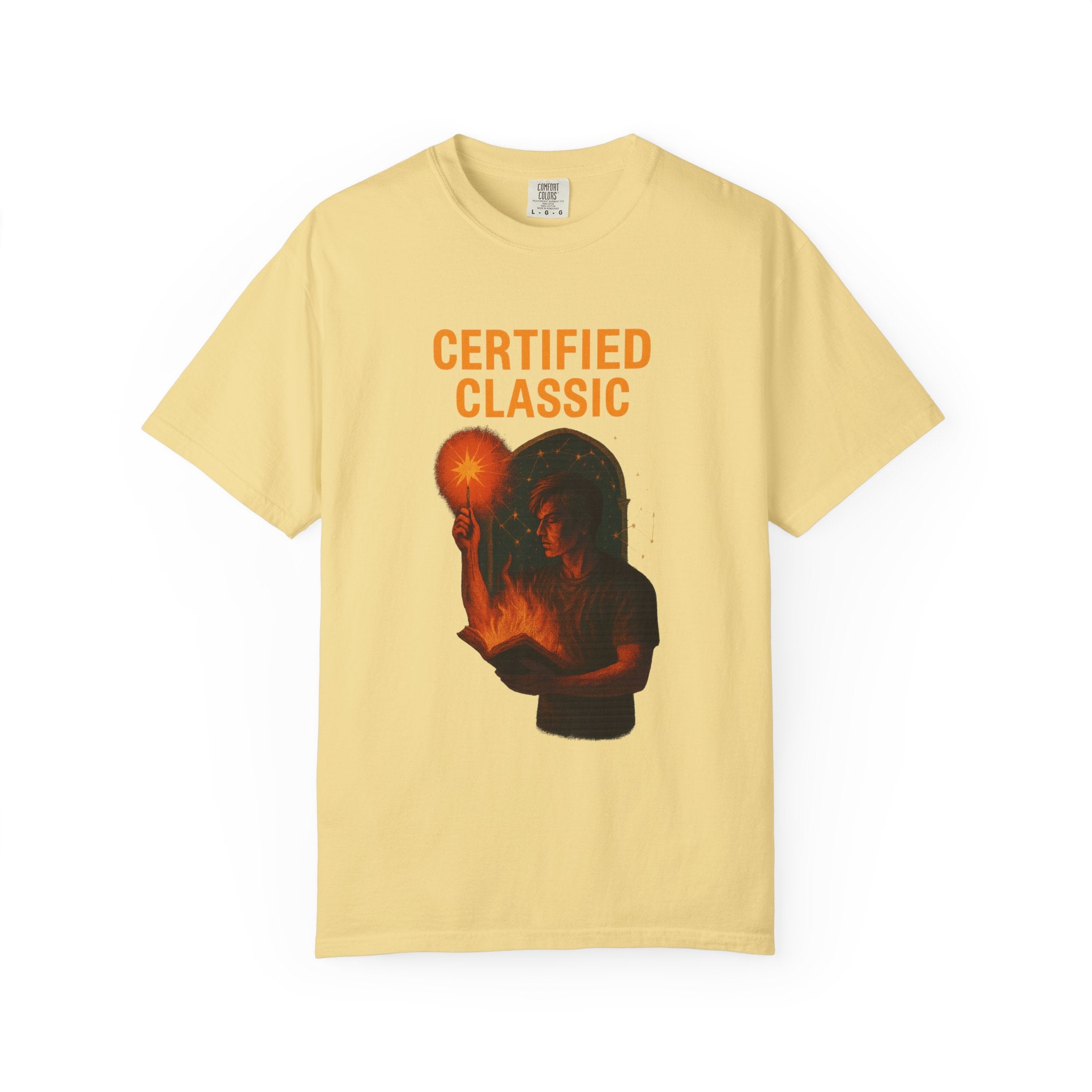 PRB Certified Classic head silhouette holding light bulb T-shirt | vintage inspired graphic tee by Power Runs Black