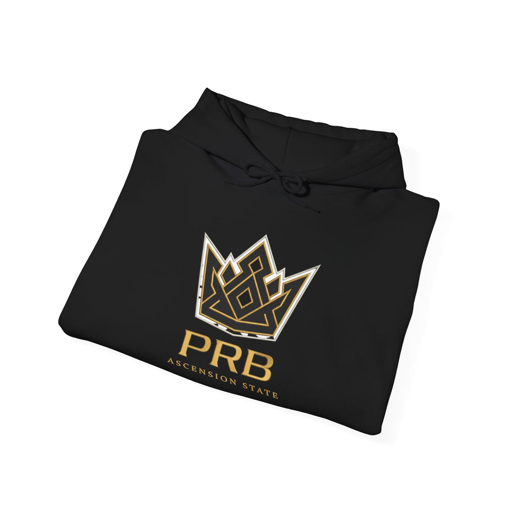 Power Runs Black PRB Logo hoodie Ascension State CROWN design by Power Runs Black