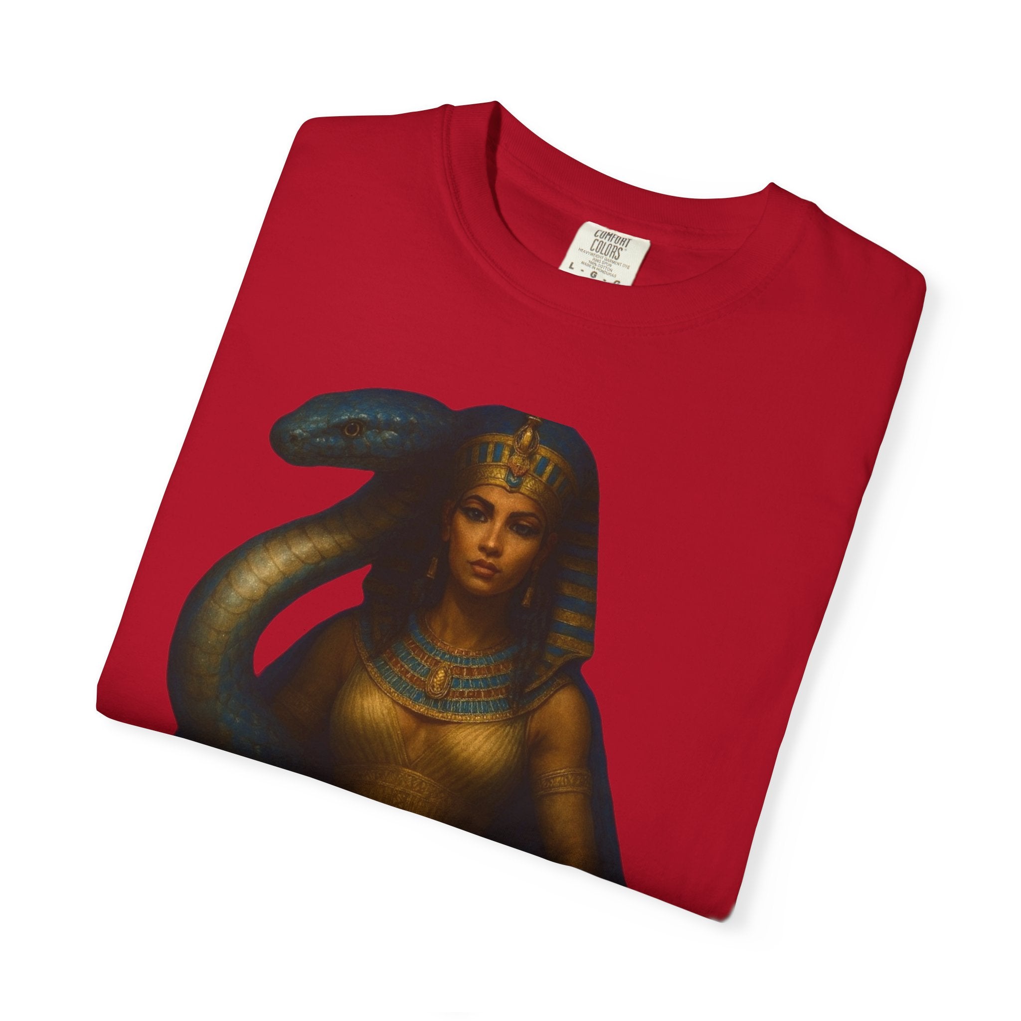 PRB Egyptian Goddess with Snake T-Shirt | Pharaoh Serpent Art Tee by Printify