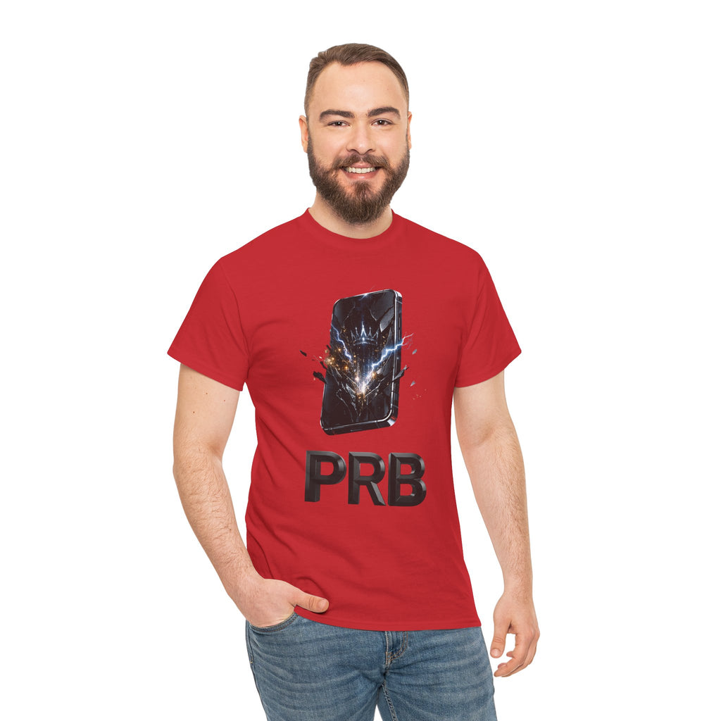 PRB Phone Smash Graphic Tee by Printify
