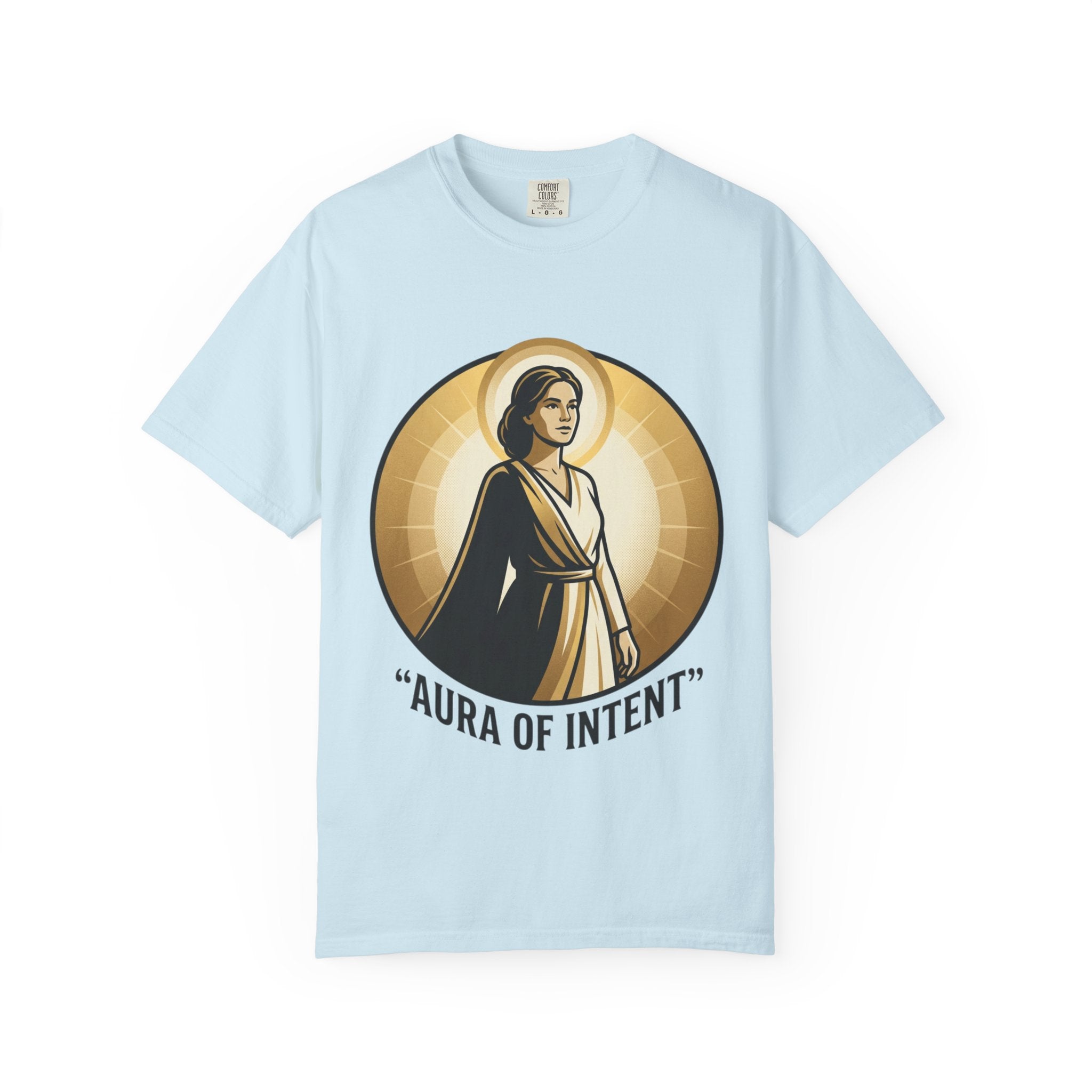 Power Runs Black Aura of Intent T-Shirt by Power Runs Black