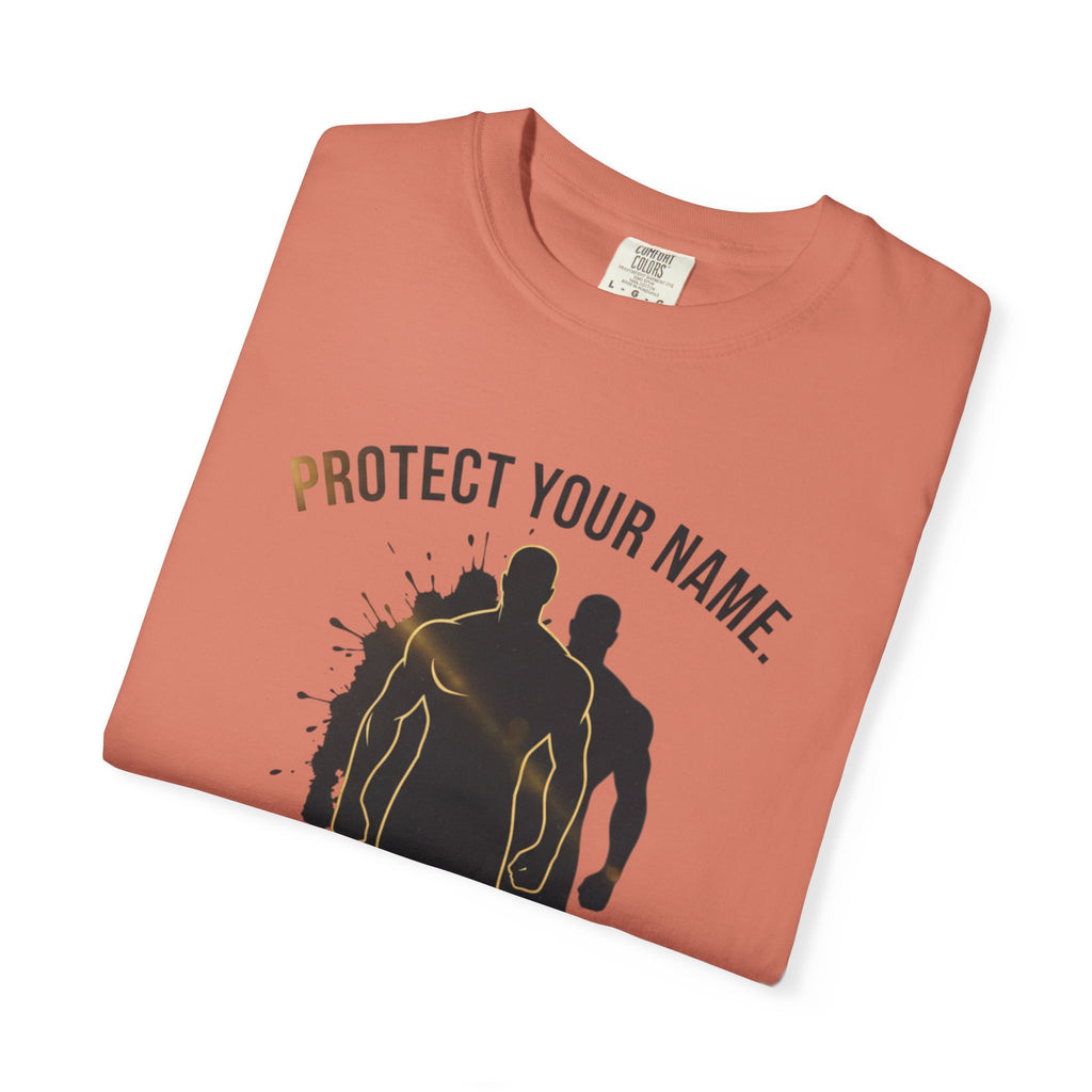 PRB Protect Your Name silhouette trio design T-Shirt | Loyalty is a Weapon graphic tee by Printify