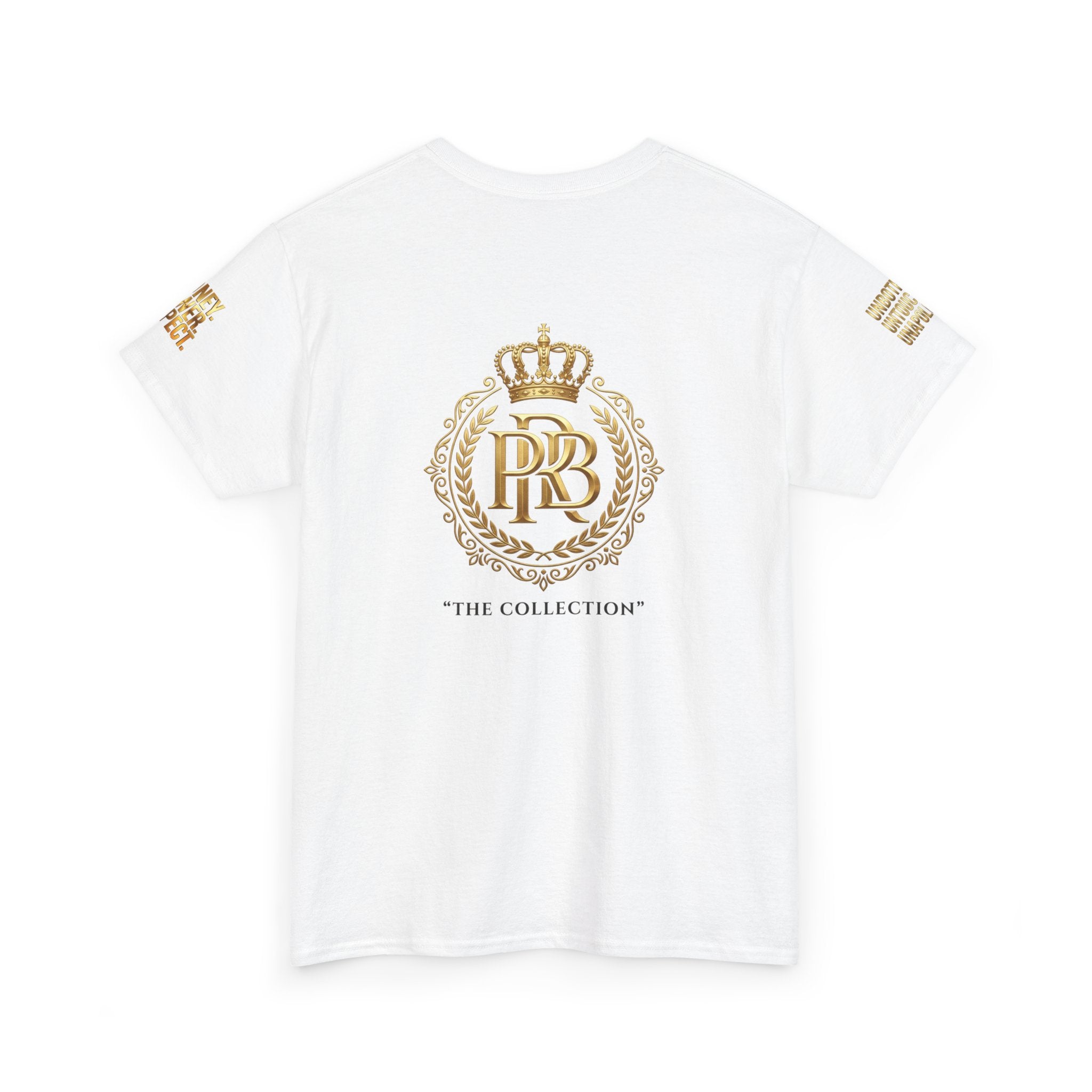 Power Runs Black PRB Pretty Rich Bitch The Collection by PRB Graphic Tee — Empowered Luxury Graphic T‑Shirt by Power Runs Black