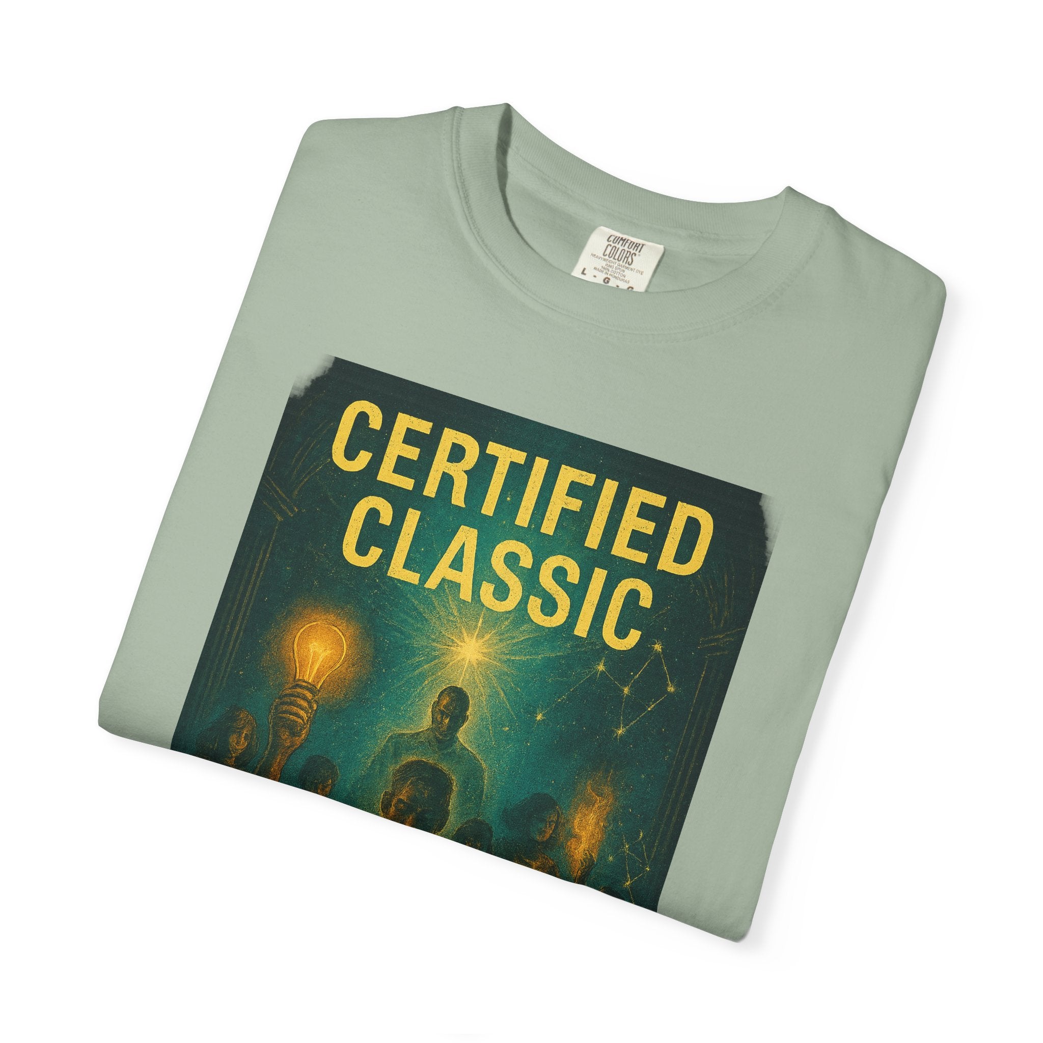 PRB Certified Classic T-Shirt — Vintage Lanterns Graphic Tee by Power Runs Black