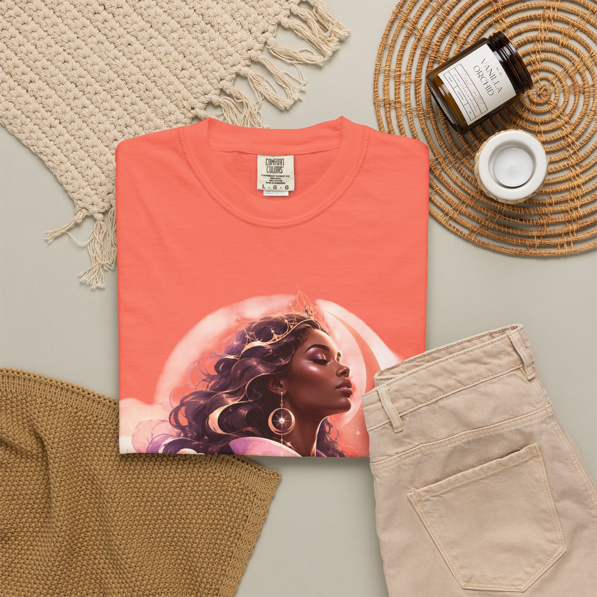 Power Runs Black graphic tee | Black woman portrait, Afro empowerment shirt by Power Runs Black
