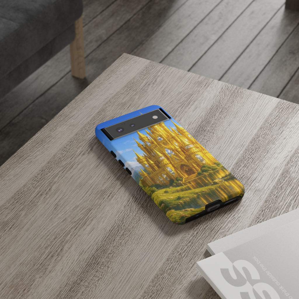 PRB Golden Castle iPhone Case | Fantasy Palace Phone Case by Printify