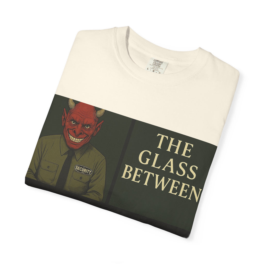 PRB The Glass Between Vintage Collage T-Shirt by Power Runs Black
