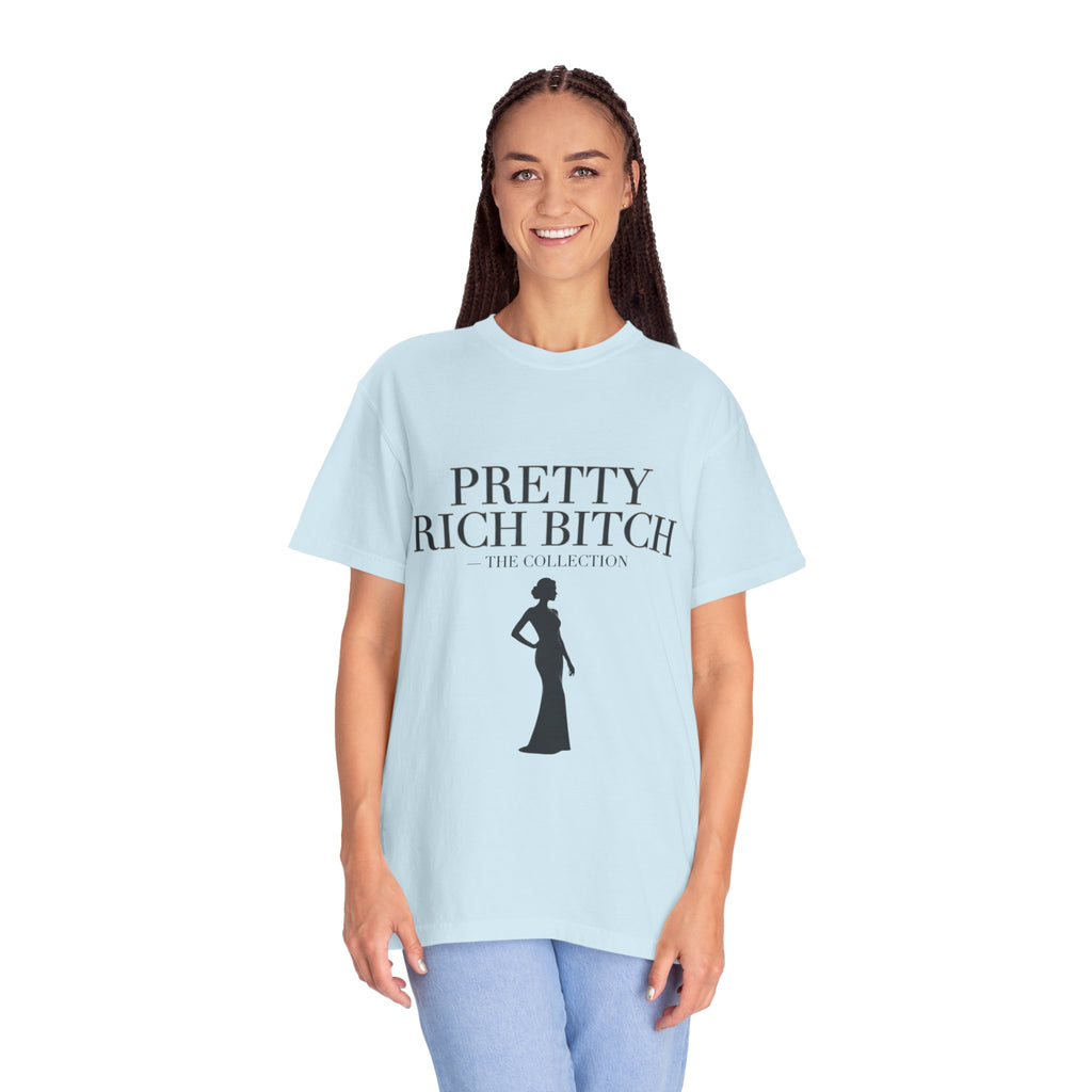 Pretty Rich Bitch The Collection by PRB Tee — Feminine Confidence Graphic T-Shirt by Power Runs Black