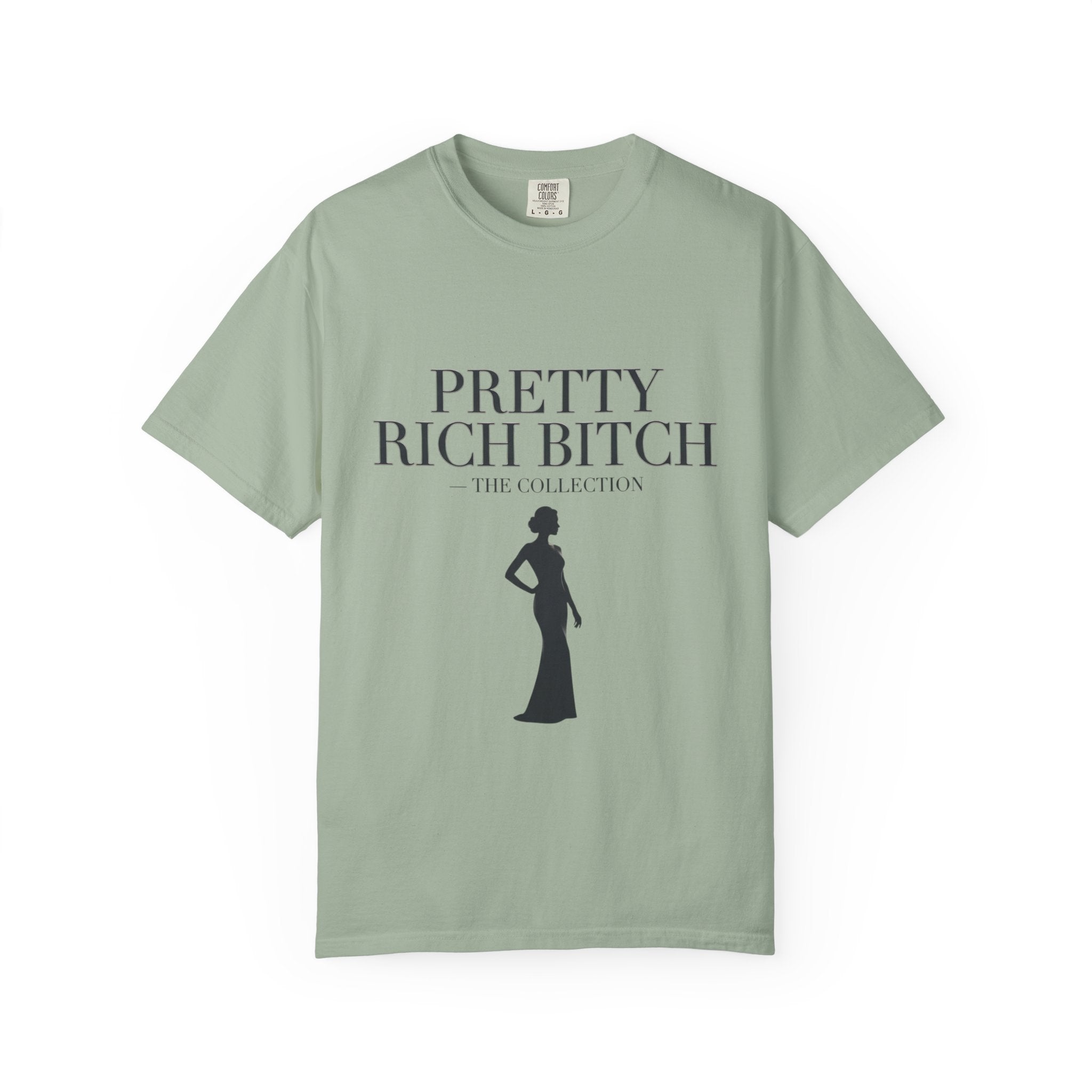 Pretty Rich Bitch The Collection by PRB Tee — Feminine Confidence Graphic T-Shirt by Power Runs Black