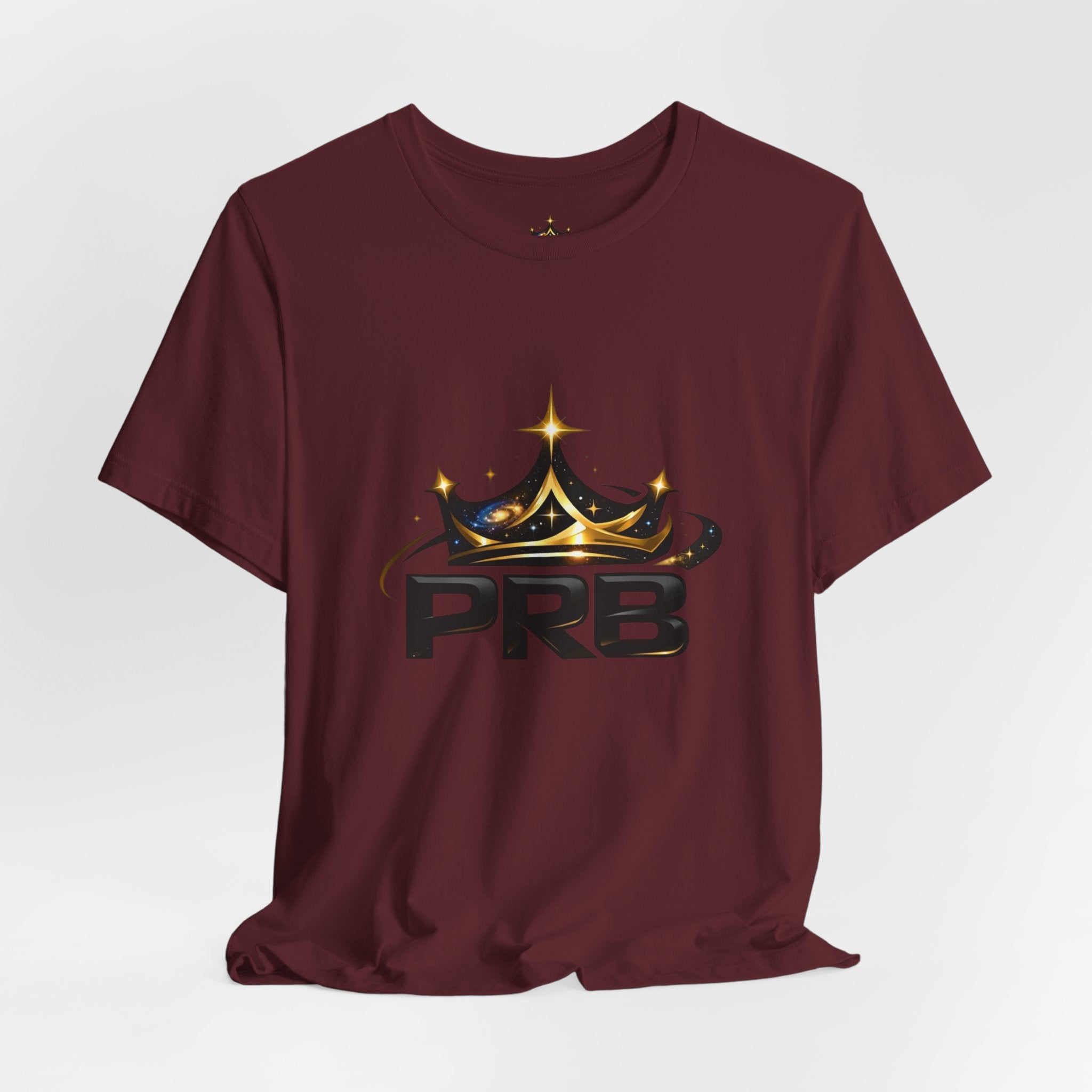 PRB Crown Tee — Graphic Logo T-Shirt by Power Runs Black