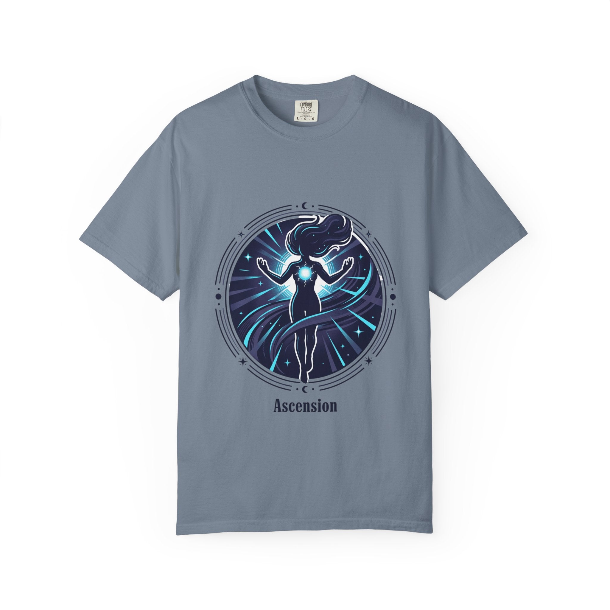 Power Runs Black PRB Ascension T-Shirt — Spiritual Energy Graphic Tee by Power Runs Black
