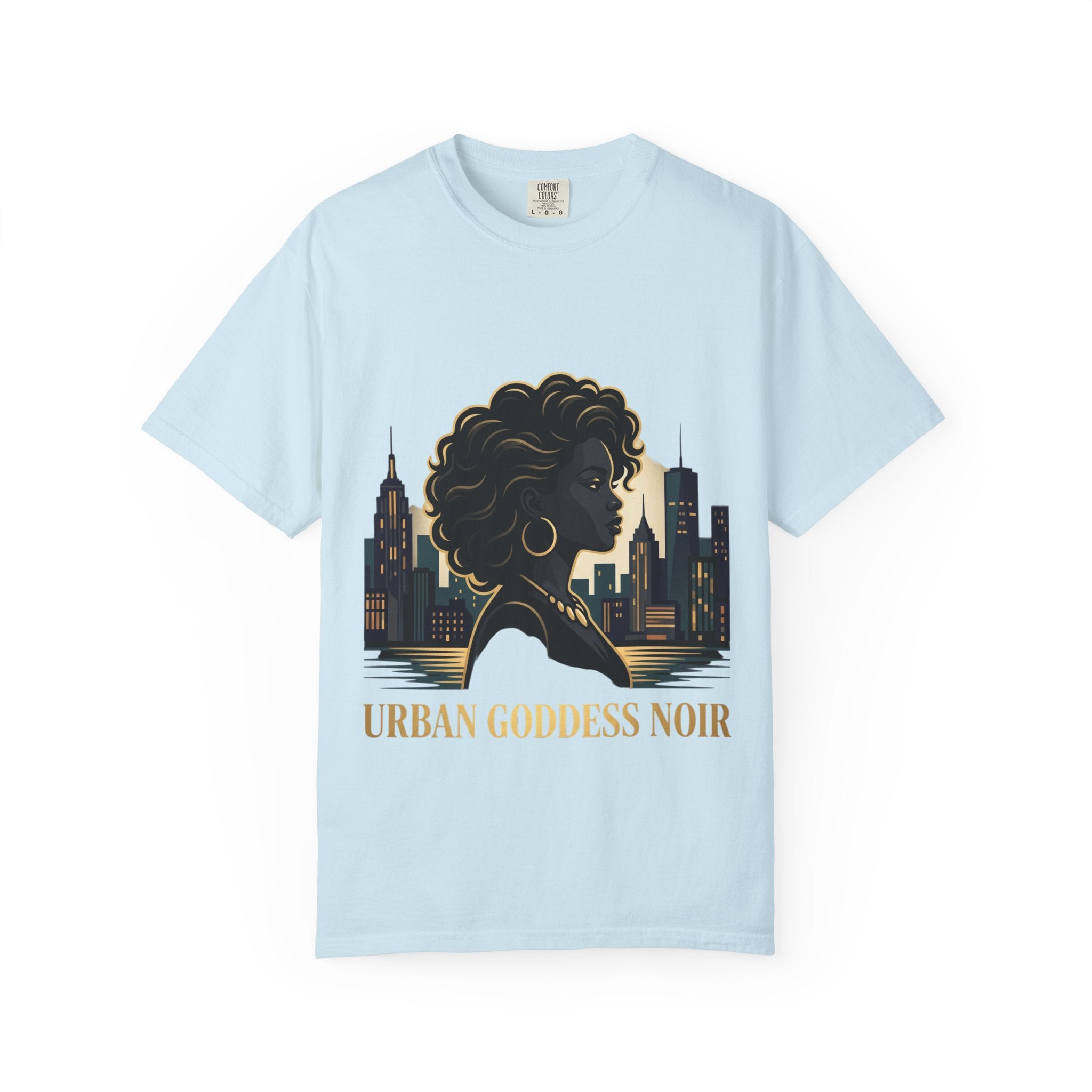 Pretty Rich Bitch The Collection by PRB Urban Goddess Noir T-Shirt — "Urban Goddess Noir" Graphic Tee by Power Runs Black