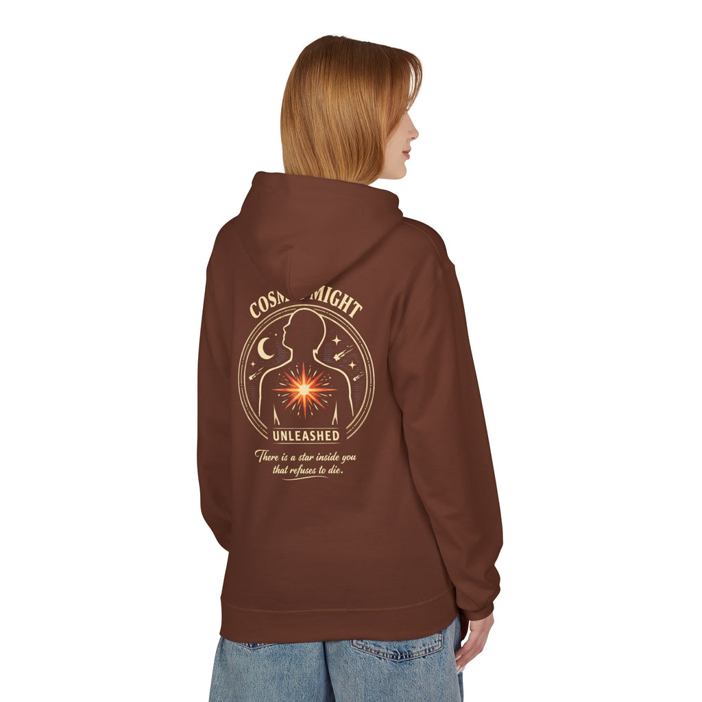 PRB Starforged Flex Cosmic Might Unleashed Hoodie — Unleashed Starburst Graphic Pullover by Power Runs Black