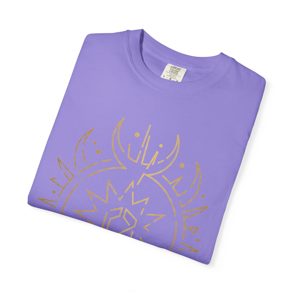 Power Runs Black PRB Cael Mór Symbol T-Shirt — ‘Nothing Connects’ Minimal Graphic Tee by Power Runs Black