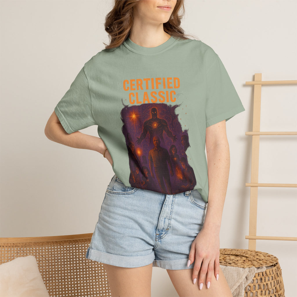 PRB Certified Classic shirt | Retro horror silhouette design by Printify