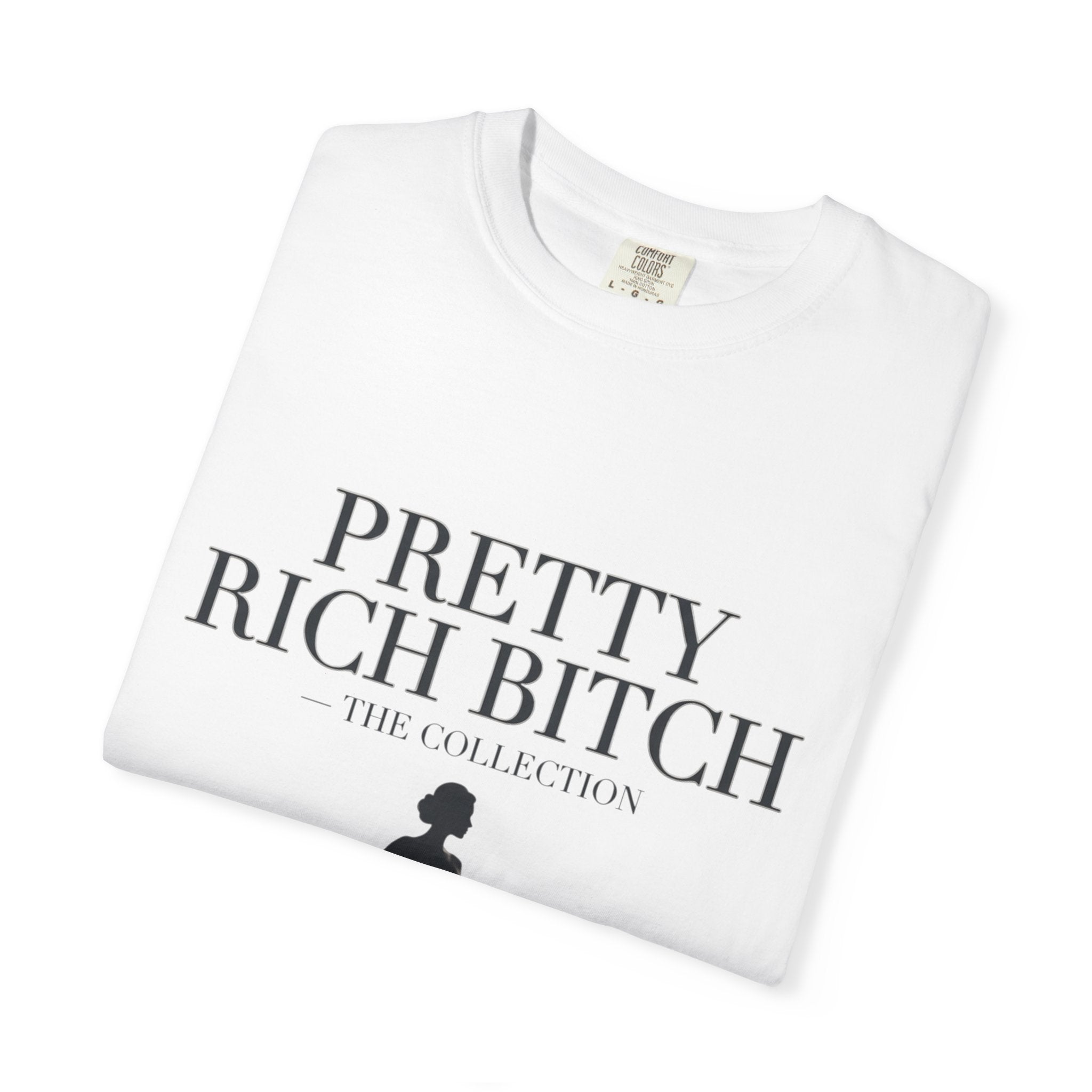 Pretty Rich Bitch The Collection by PRB Tee — Feminine Confidence Graphic T-Shirt by Power Runs Black