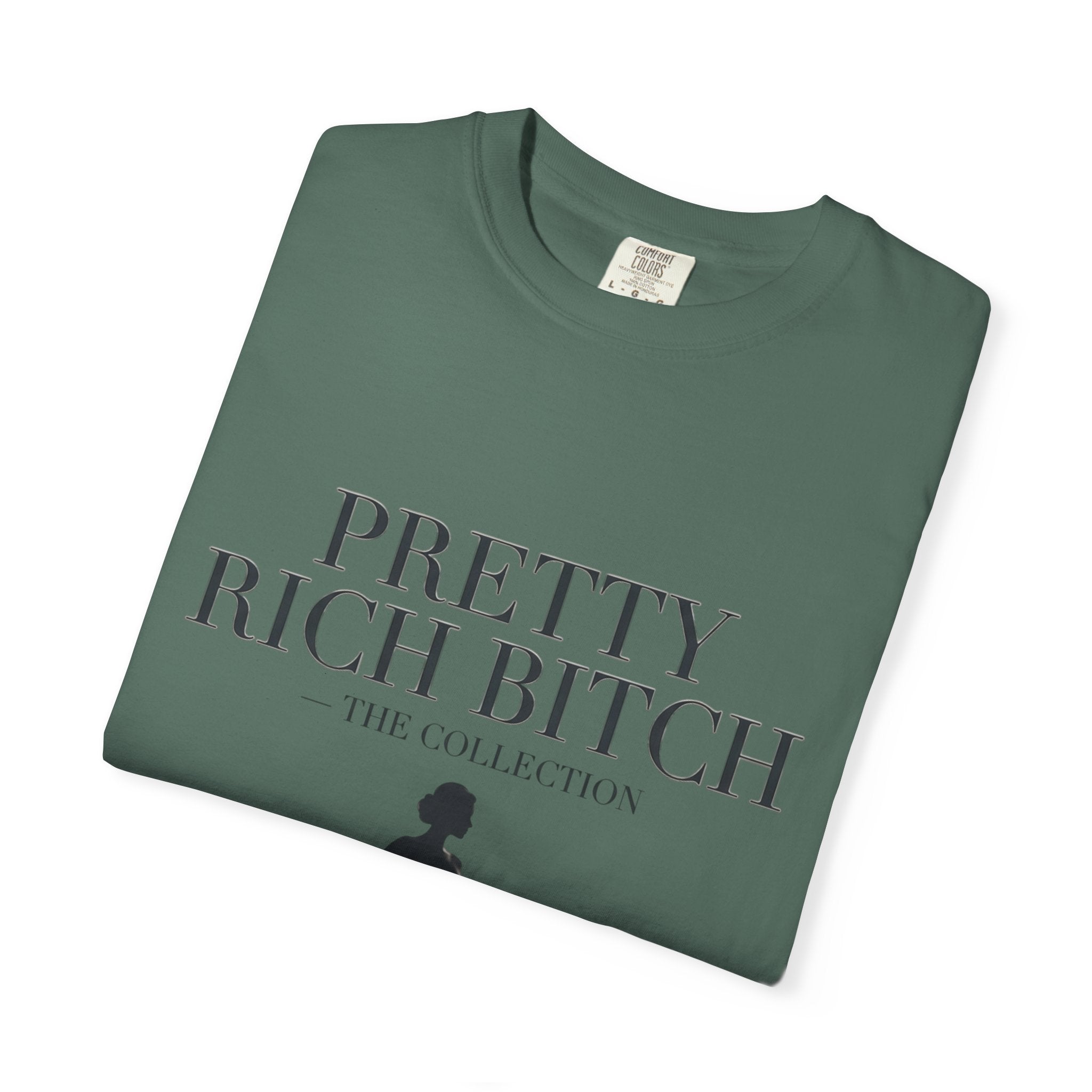 Pretty Rich Bitch The Collection by PRB Tee — Feminine Confidence Graphic T-Shirt by Power Runs Black
