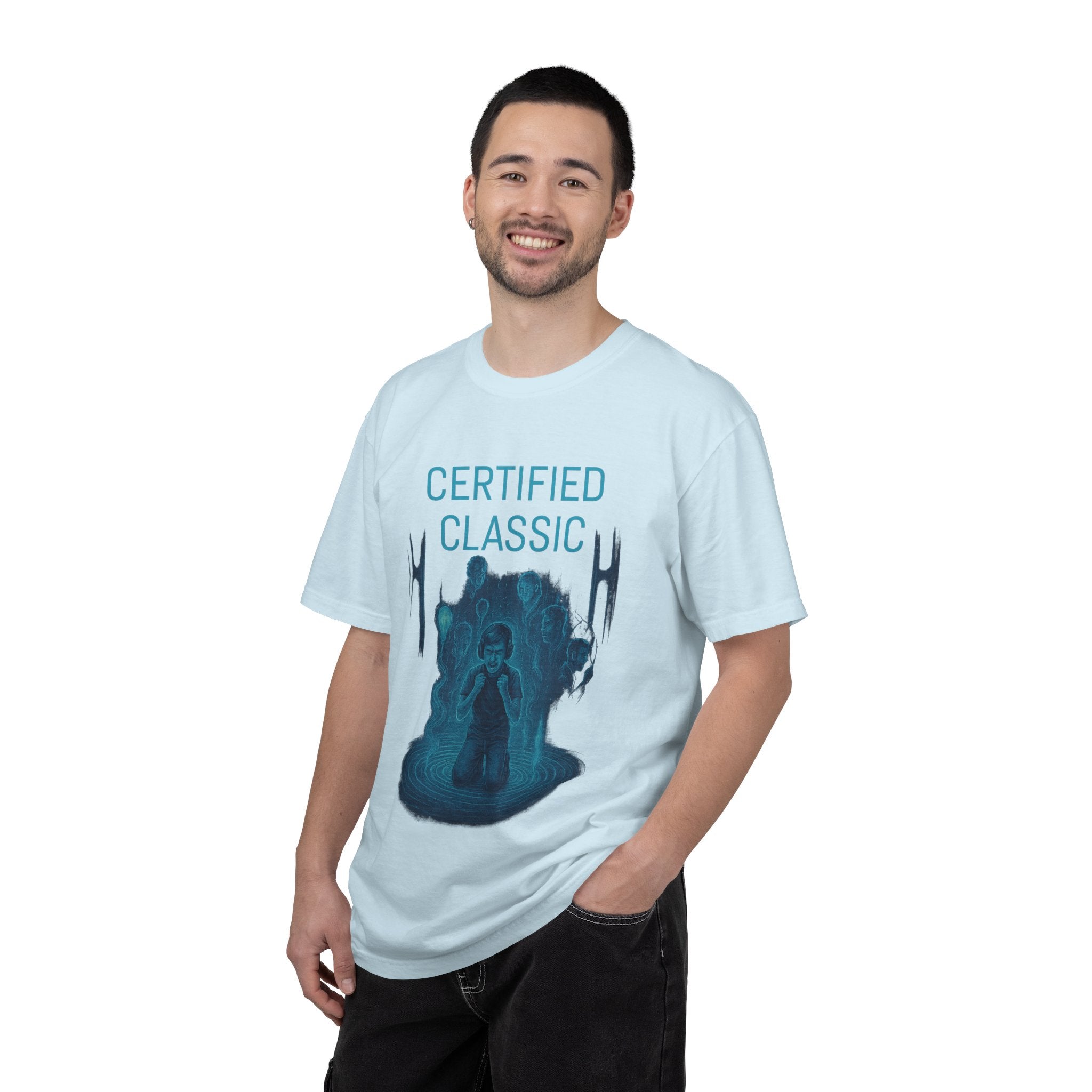 PRB Certified Classic T-Shirt – Retro Sci‑Fi Graphic Tee by Power Runs Black