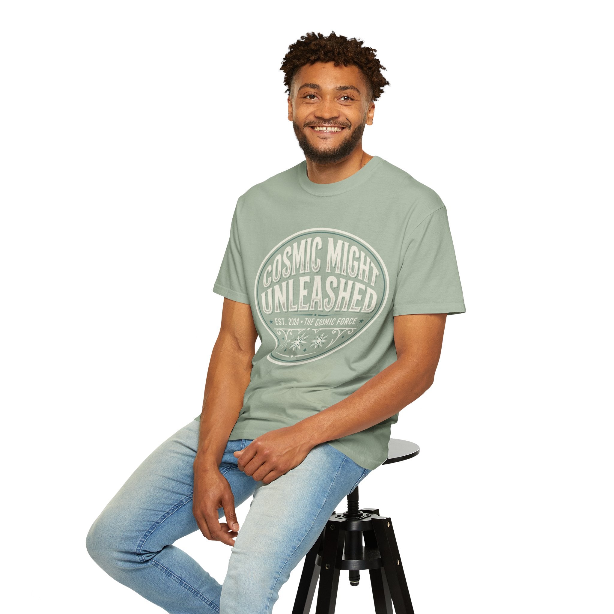 PRB Starforged Flex Cosmic Might Unleashed T-Shirt by Power Runs Black