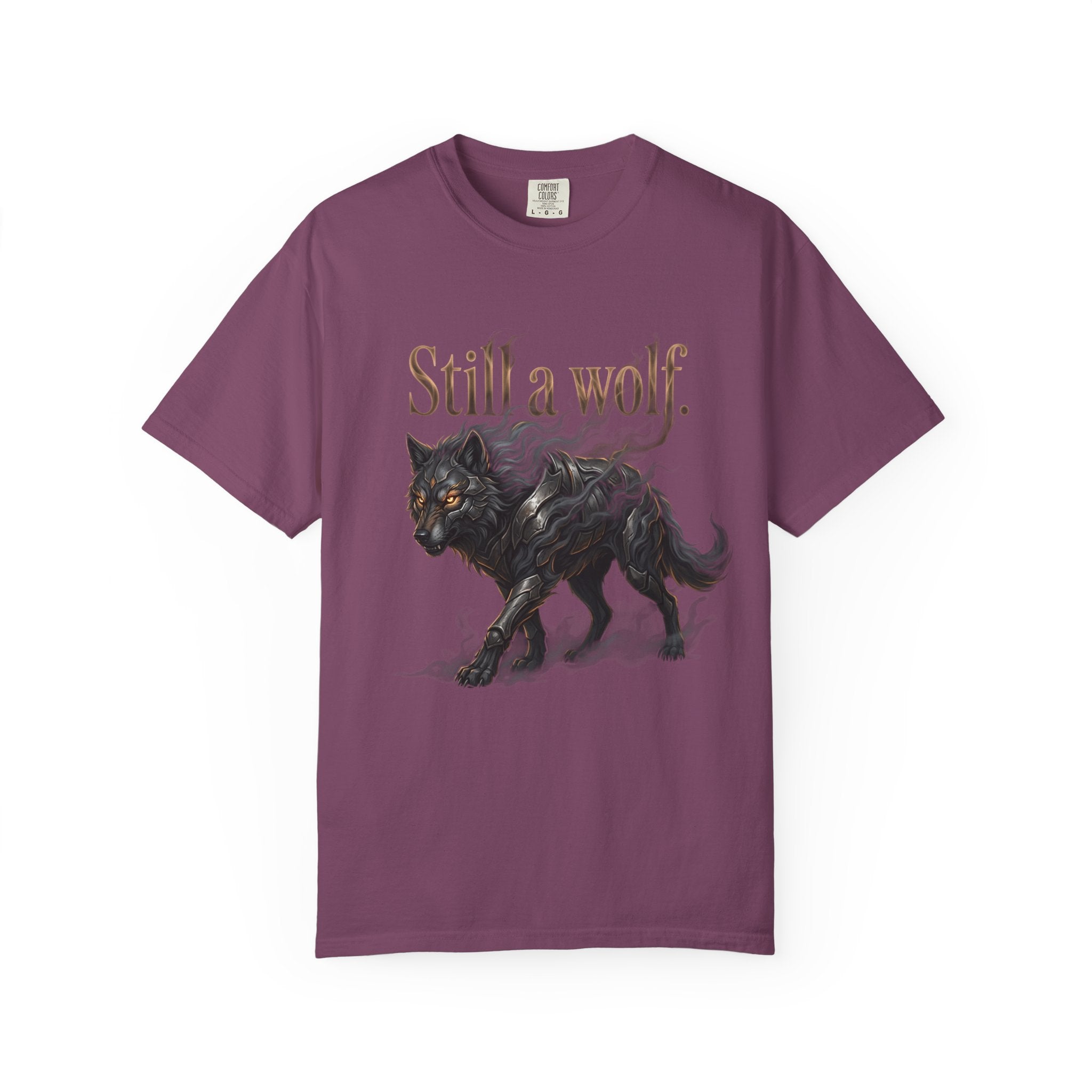 PRB Still a Wolf T-Shirt — Dark Wolf Graphic Tee by Printify