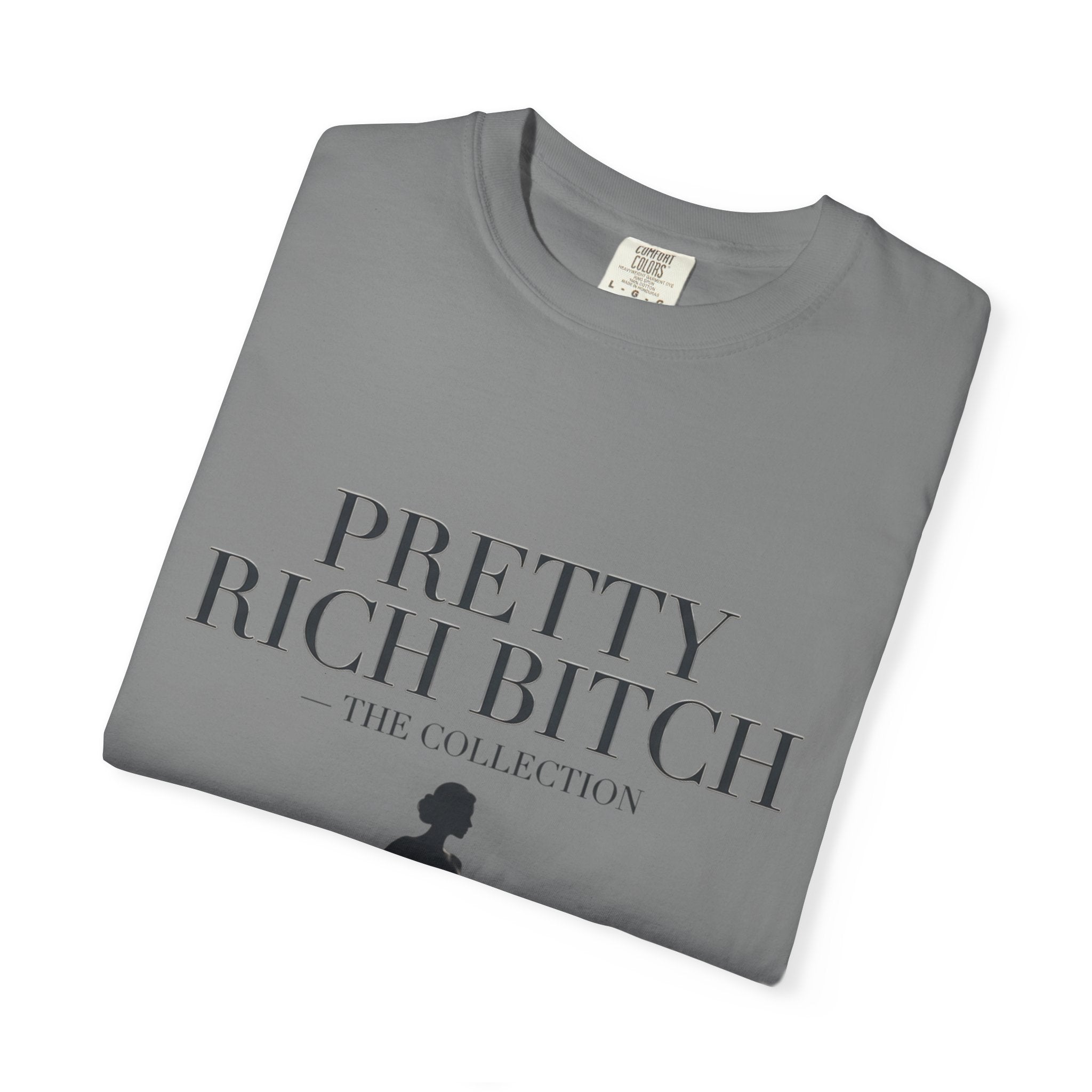Pretty Rich Bitch The Collection by PRB Tee — Feminine Confidence Graphic T-Shirt by Power Runs Black