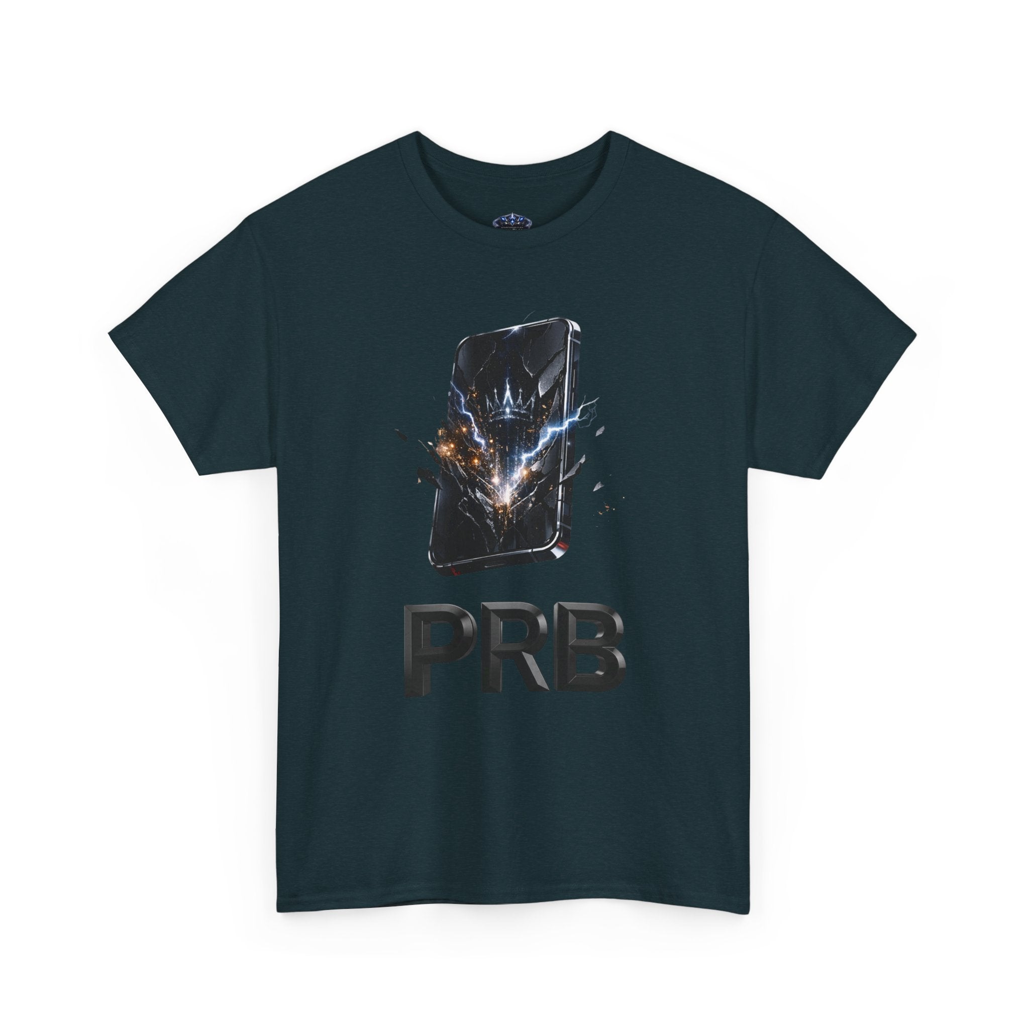 PRB Phone Smash Graphic Tee by Power Runs Black