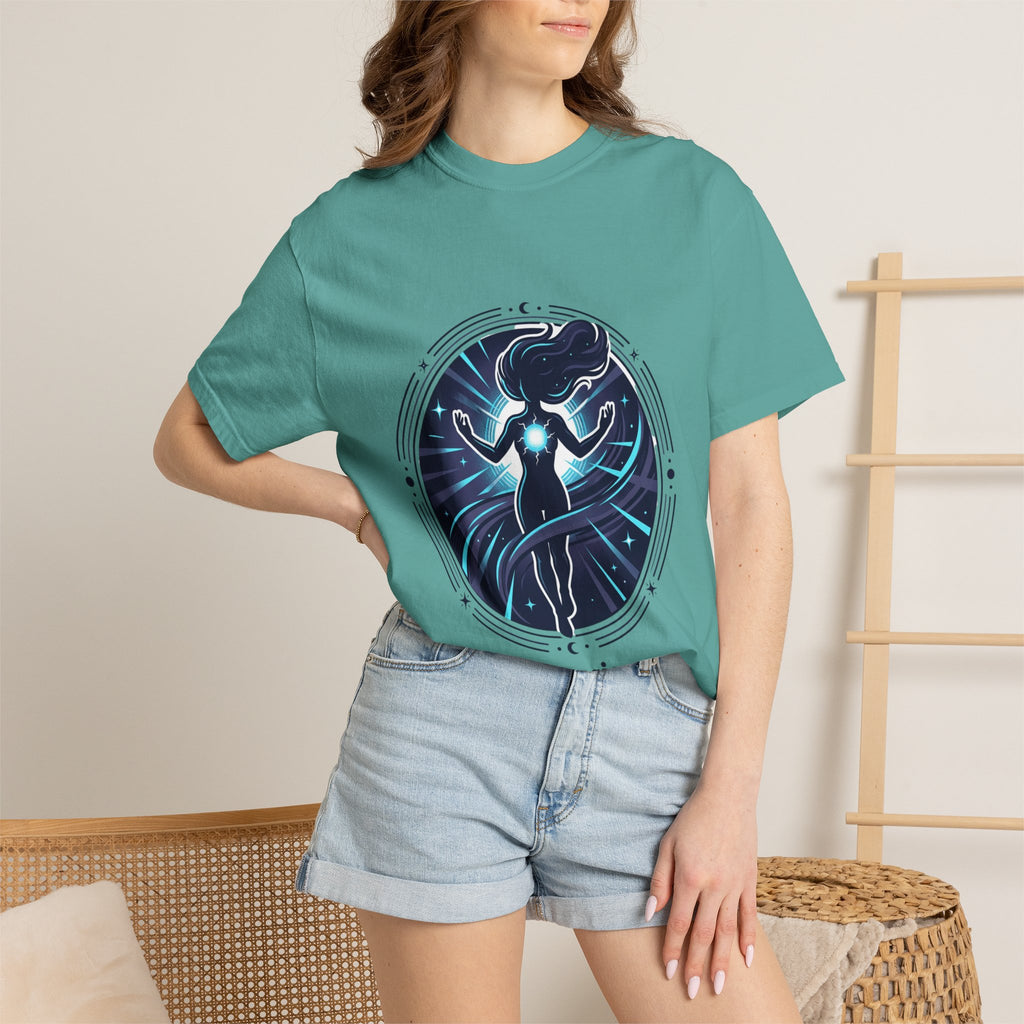 Power Runs Black PRB Ascension T-Shirt — Spiritual Energy Graphic Tee by Printify