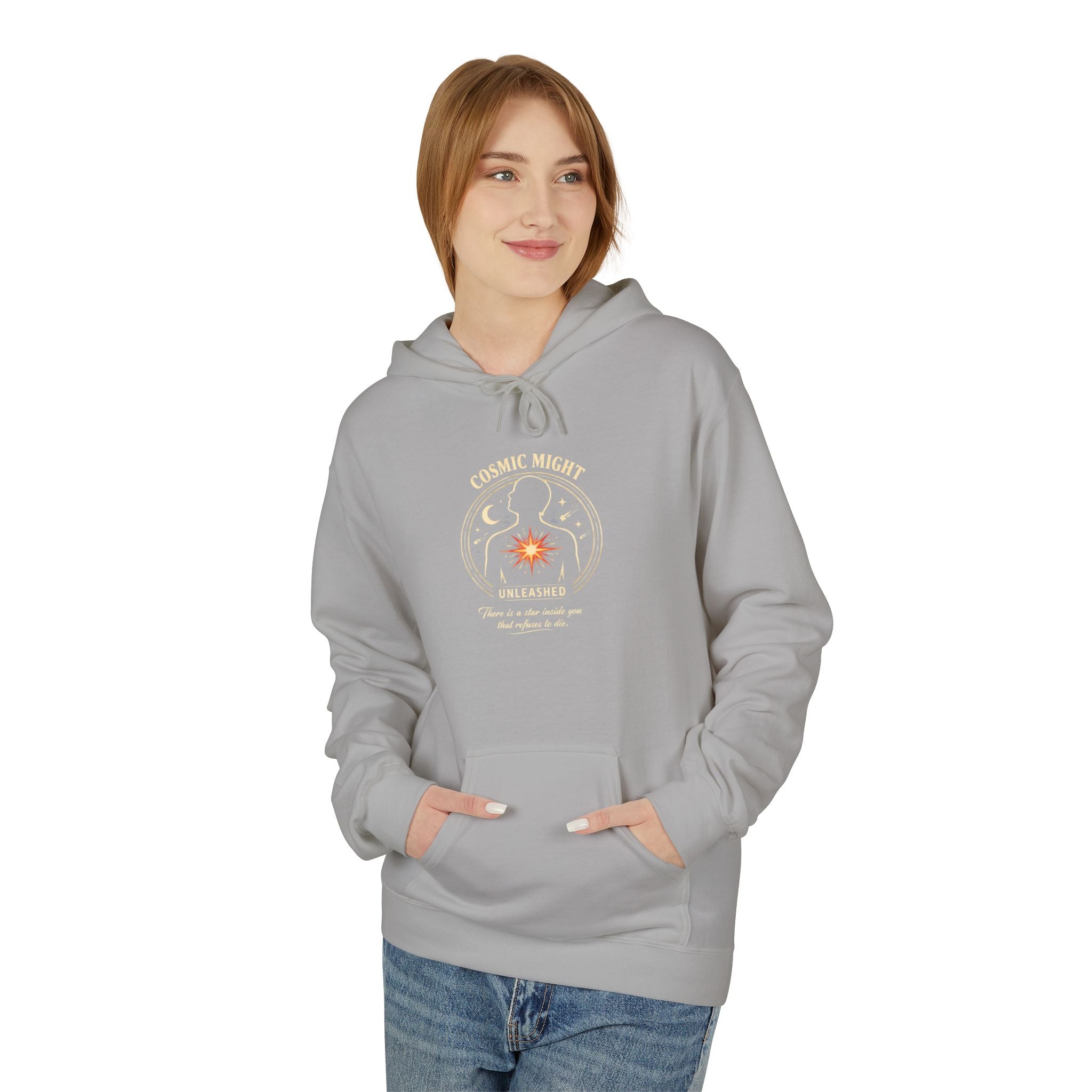 PRB Starforged Flex Cosmic Might Unleashed Hoodie — Unleashed Starburst Graphic Pullover by Power Runs Black