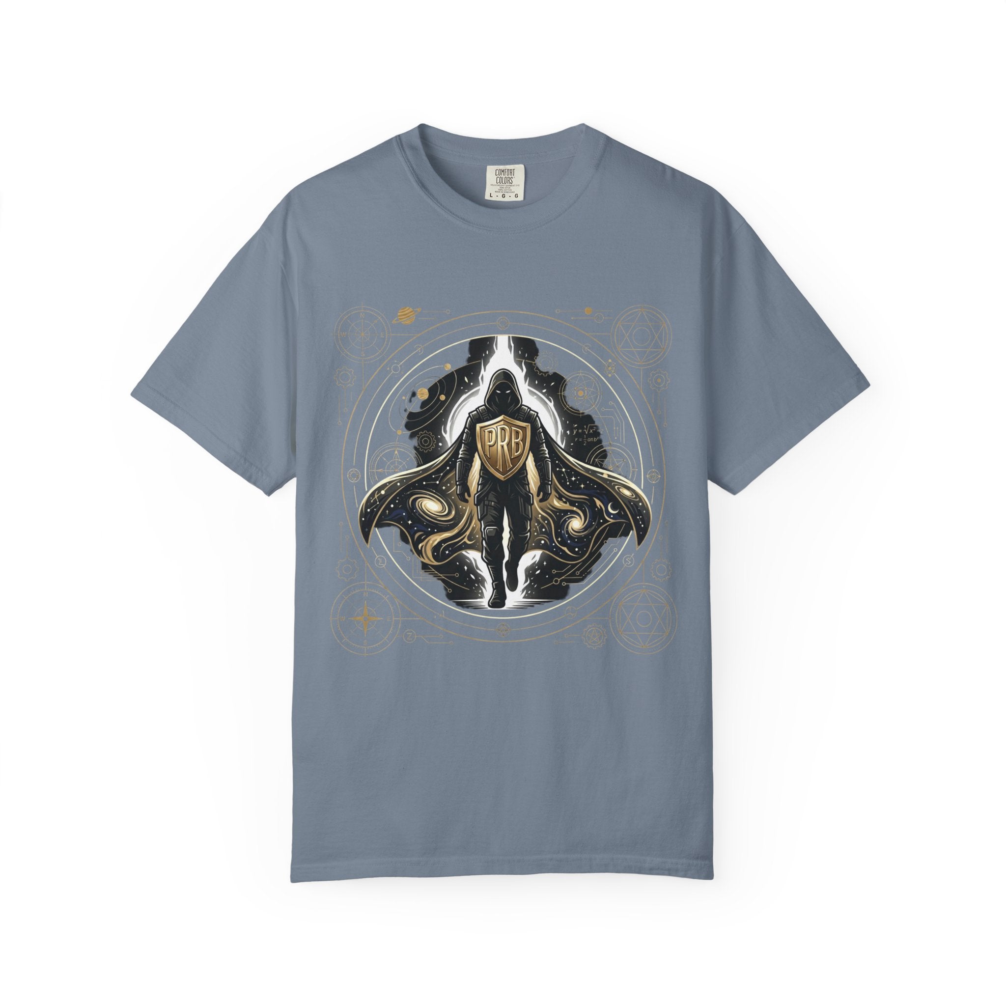 PRB Manta Ray Crest T-Shirt | Ornate Nautical Illustration by Printify