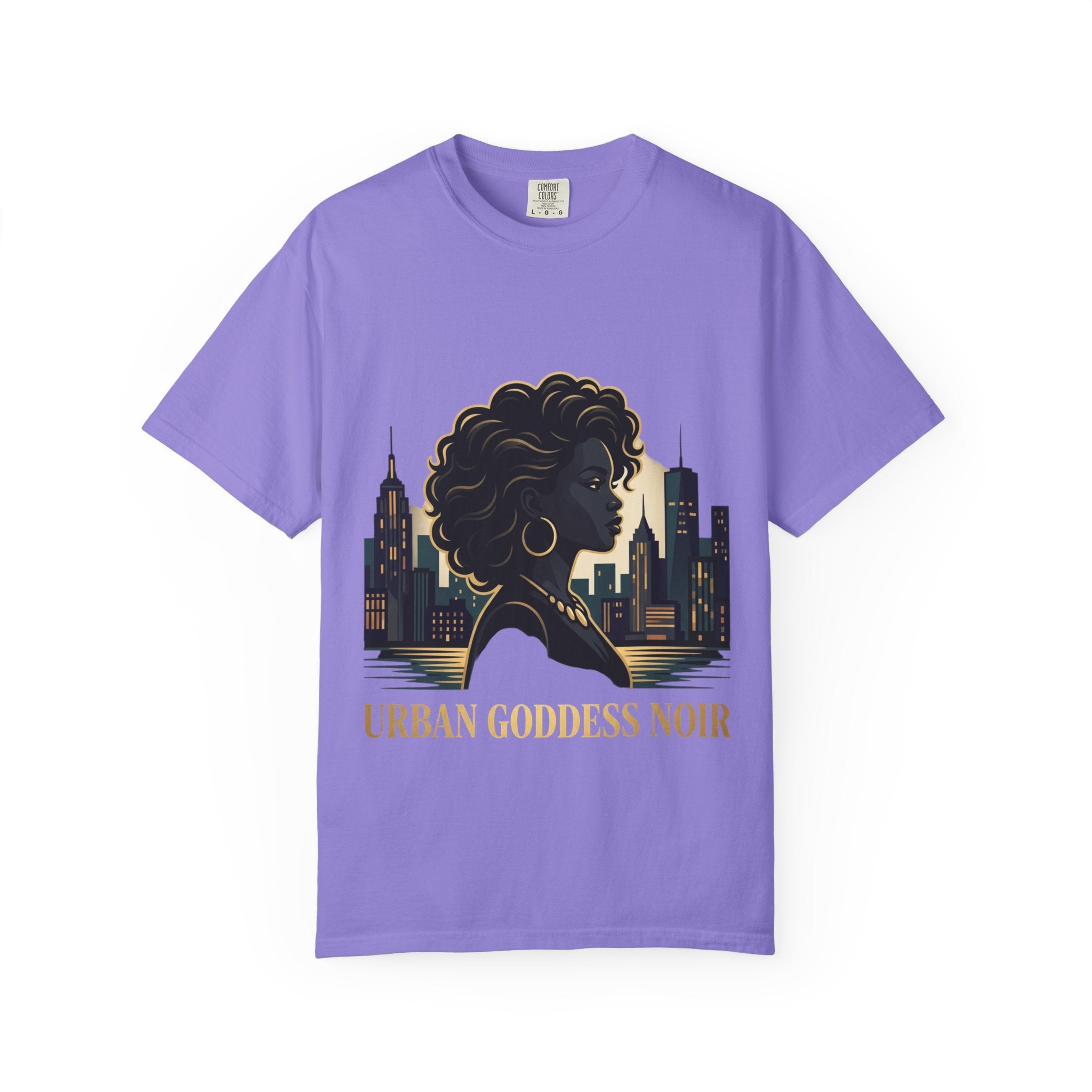 Pretty Rich Bitch The Collection by PRB Urban Goddess Noir T-Shirt — "Urban Goddess Noir" Graphic Tee by Power Runs Black