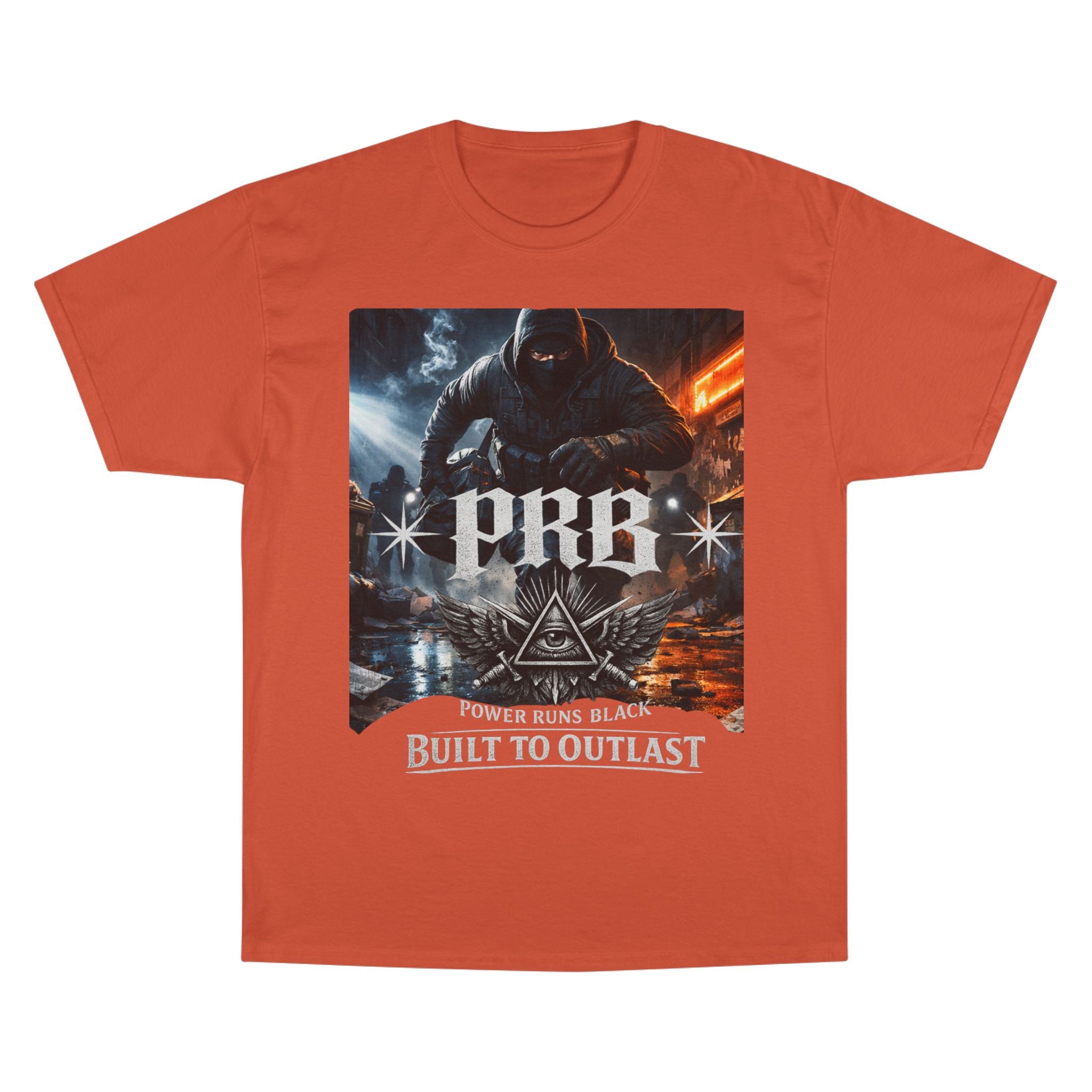 PRB 'Built to Outlast' Graphic Tee by Printify