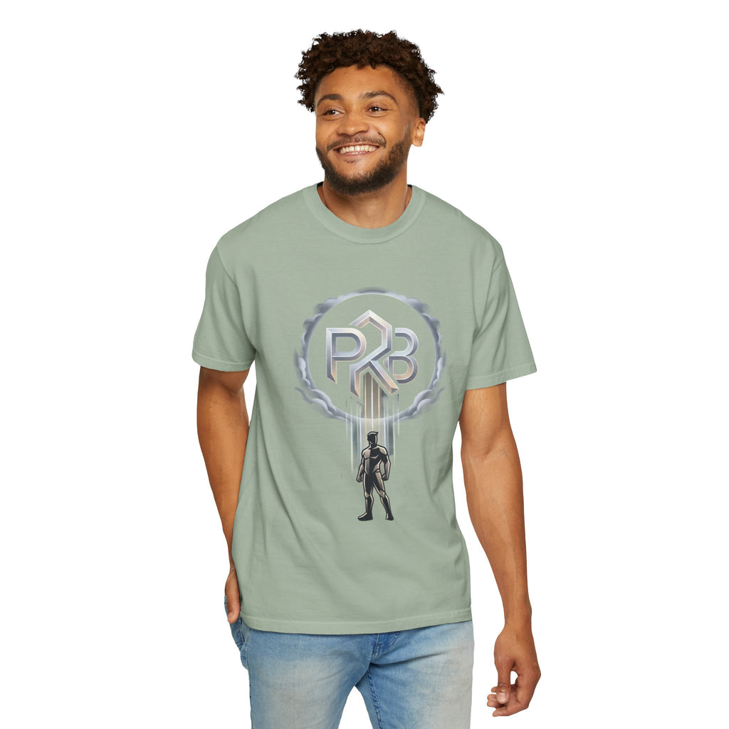 PRB Warrior Emblem Graphic Tee | Vintage Logo Shirt for Gamers & Fantasy Fans by Printify