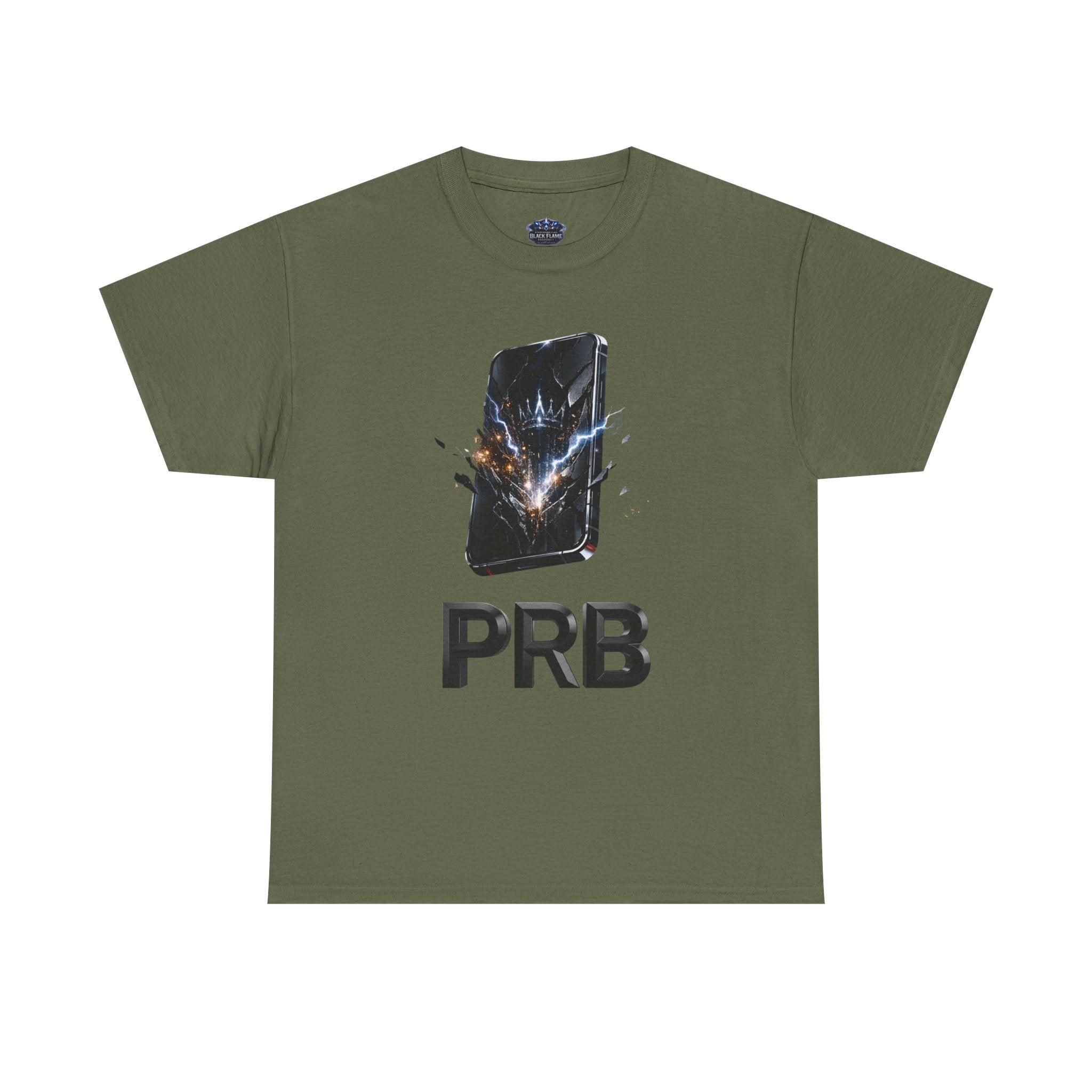 PRB Phone Smash Graphic Tee by Printify
