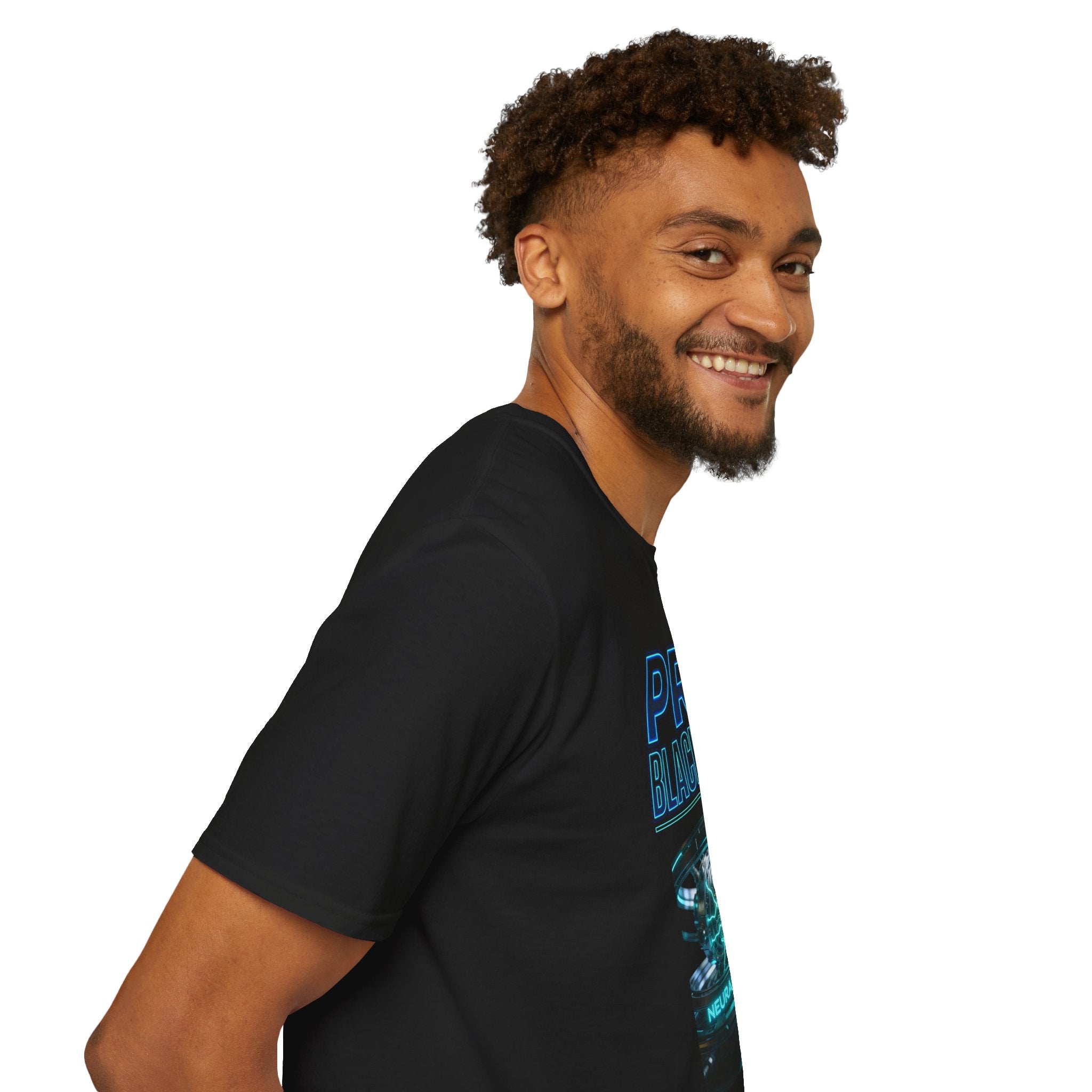 PRB Blackline Neural Prime Graphic T-Shirt by Power Runs Black