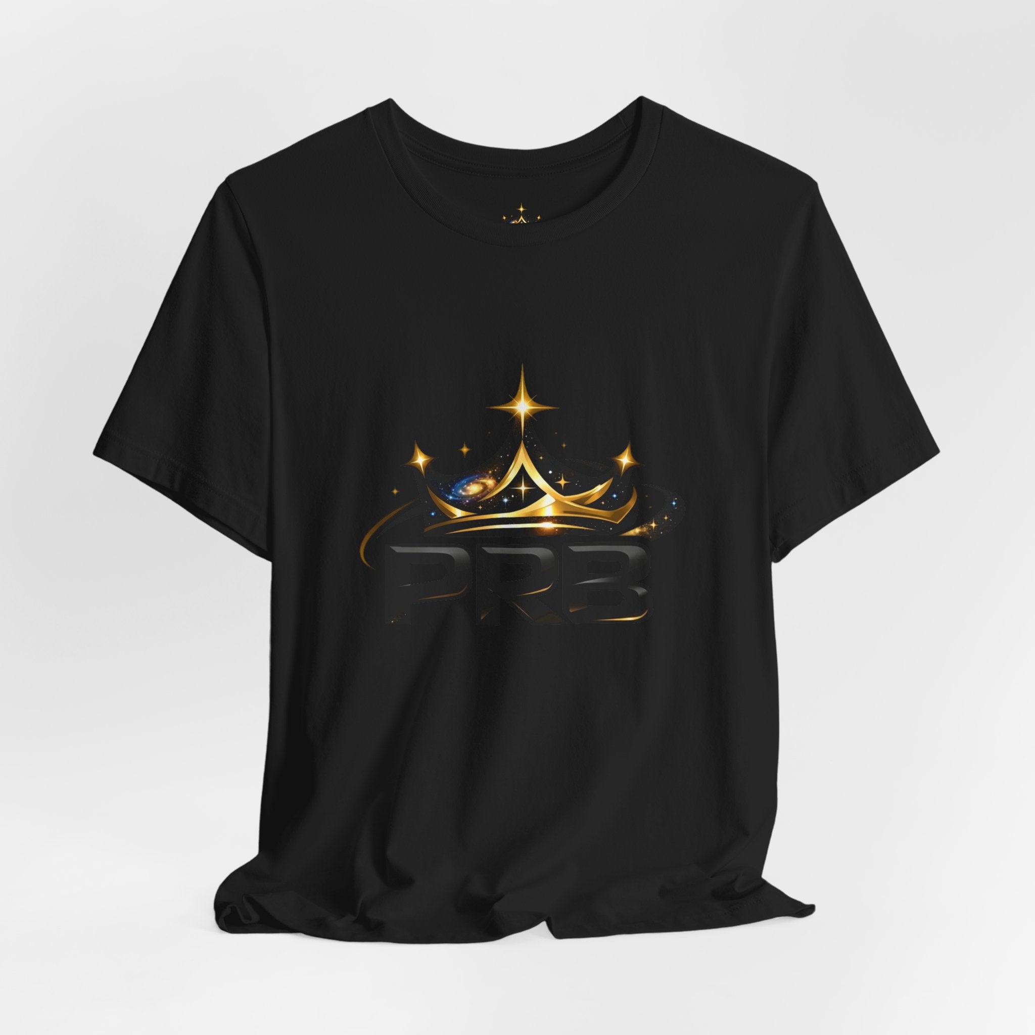 PRB Crown Tee — Graphic Logo T-Shirt by Power Runs Black