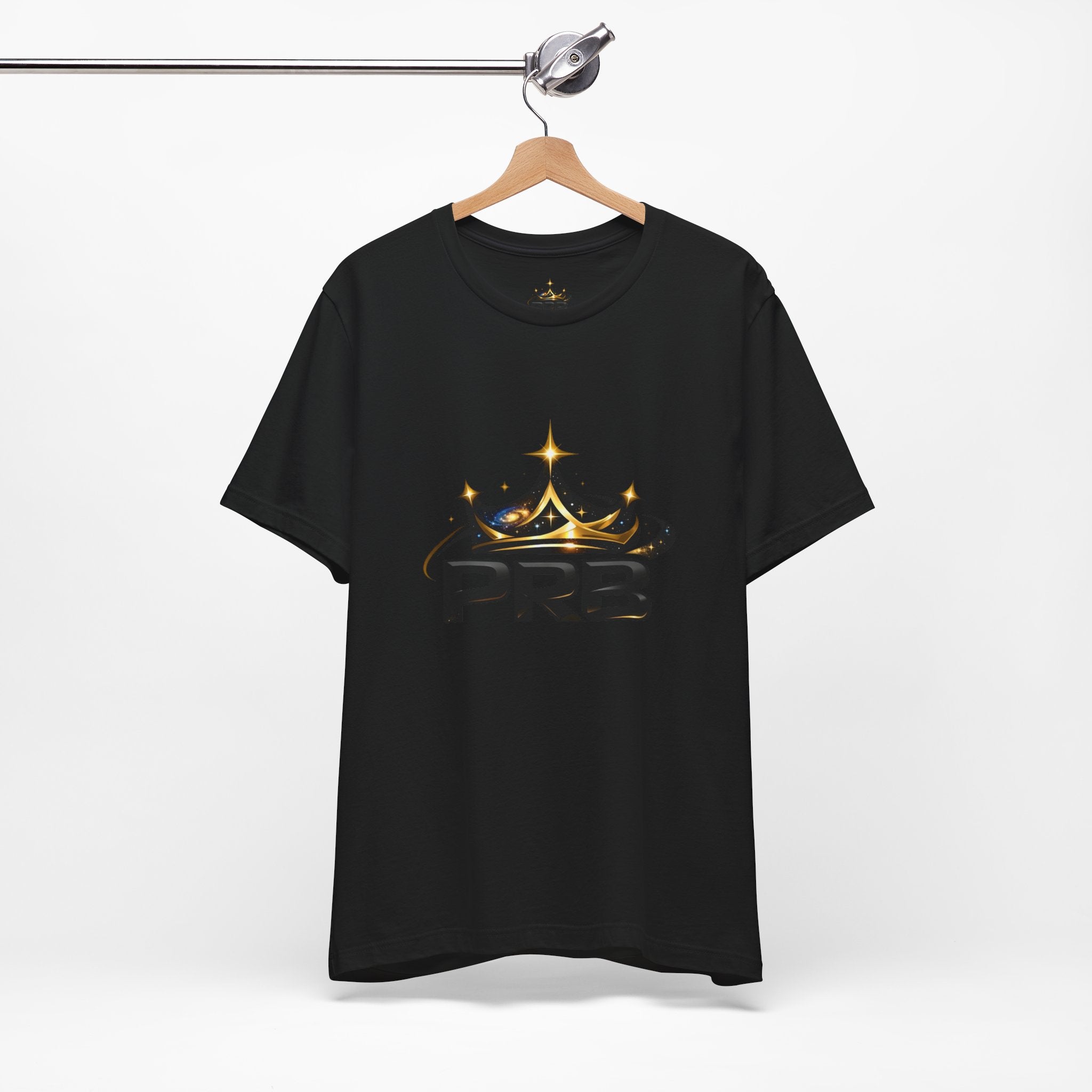 PRB Crown Tee — Graphic Logo T-Shirt by Power Runs Black