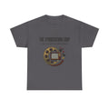 Power Runs Black — "The Agenda of the Arch" Retro TV Ouroboros Graphic Tee by Printify