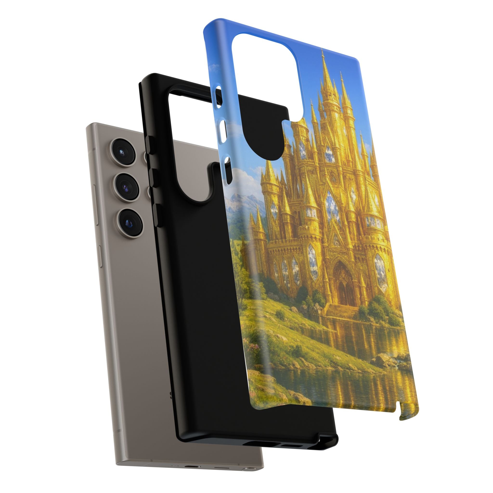 PRB Golden Castle iPhone Case | Fantasy Palace Phone Case by Printify