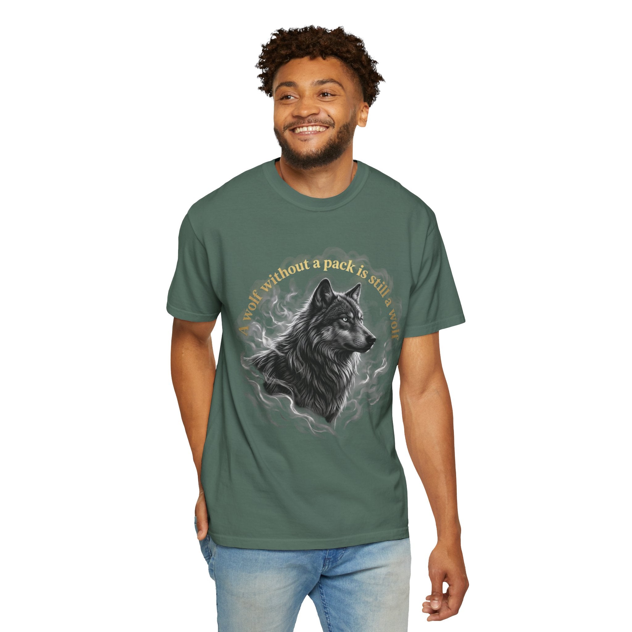PRB Wolf Portrait T-Shirt — "You’ll Shoot Your Eye Out" Vintage Graphic Tee by Printify